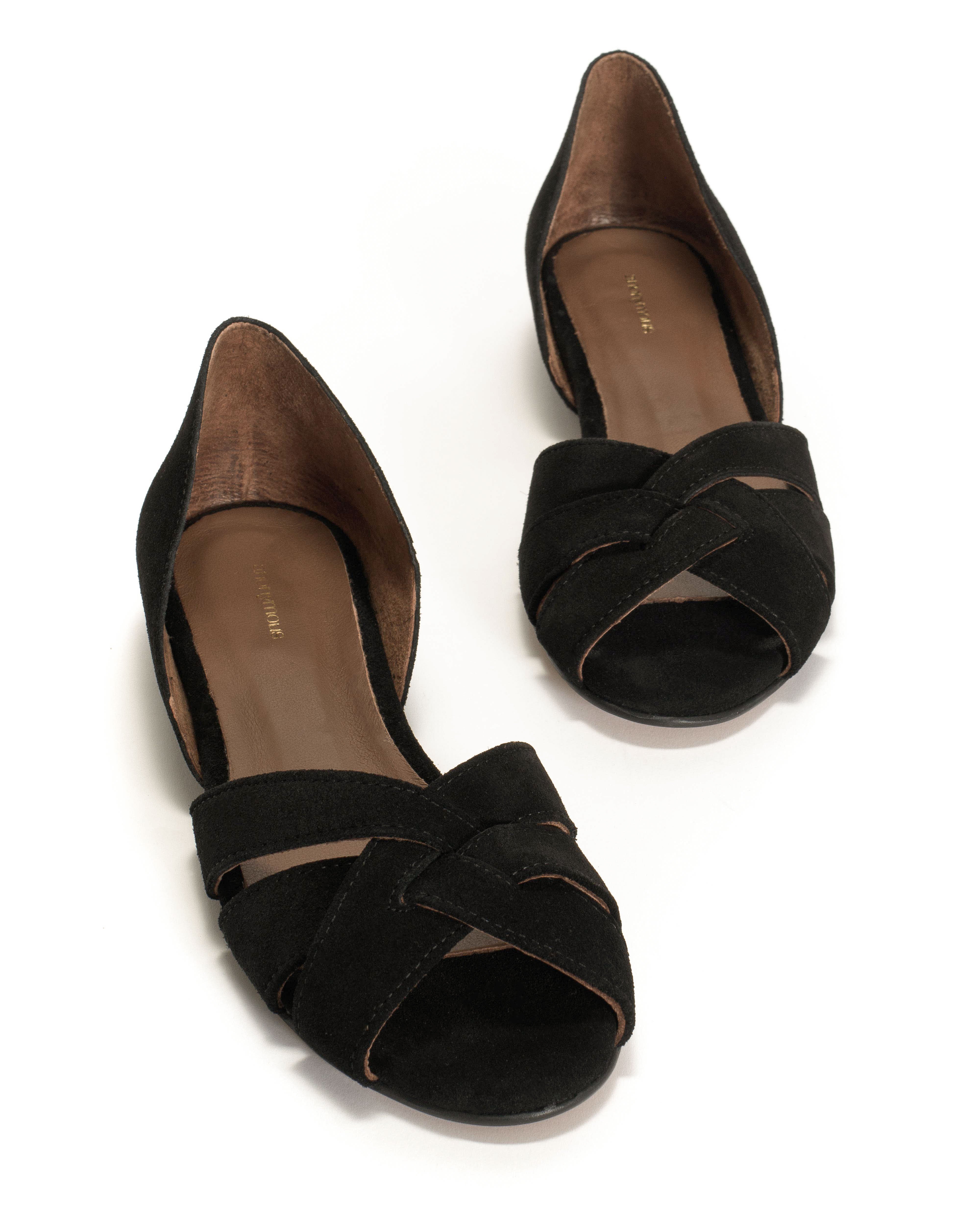 Sanni 20 Calf suede Black