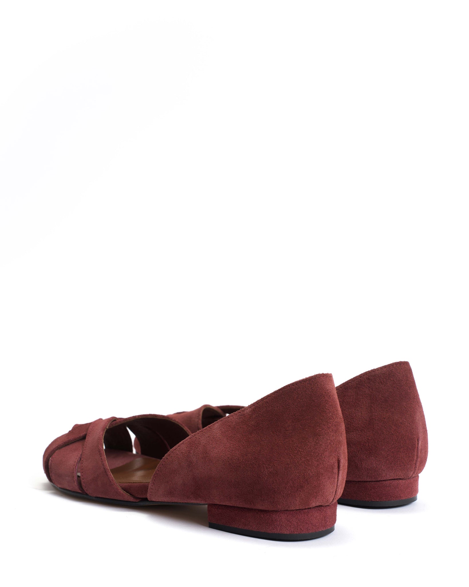 Sanni 20 Calf suede Pomegranate - Anonymous Copenhagen
