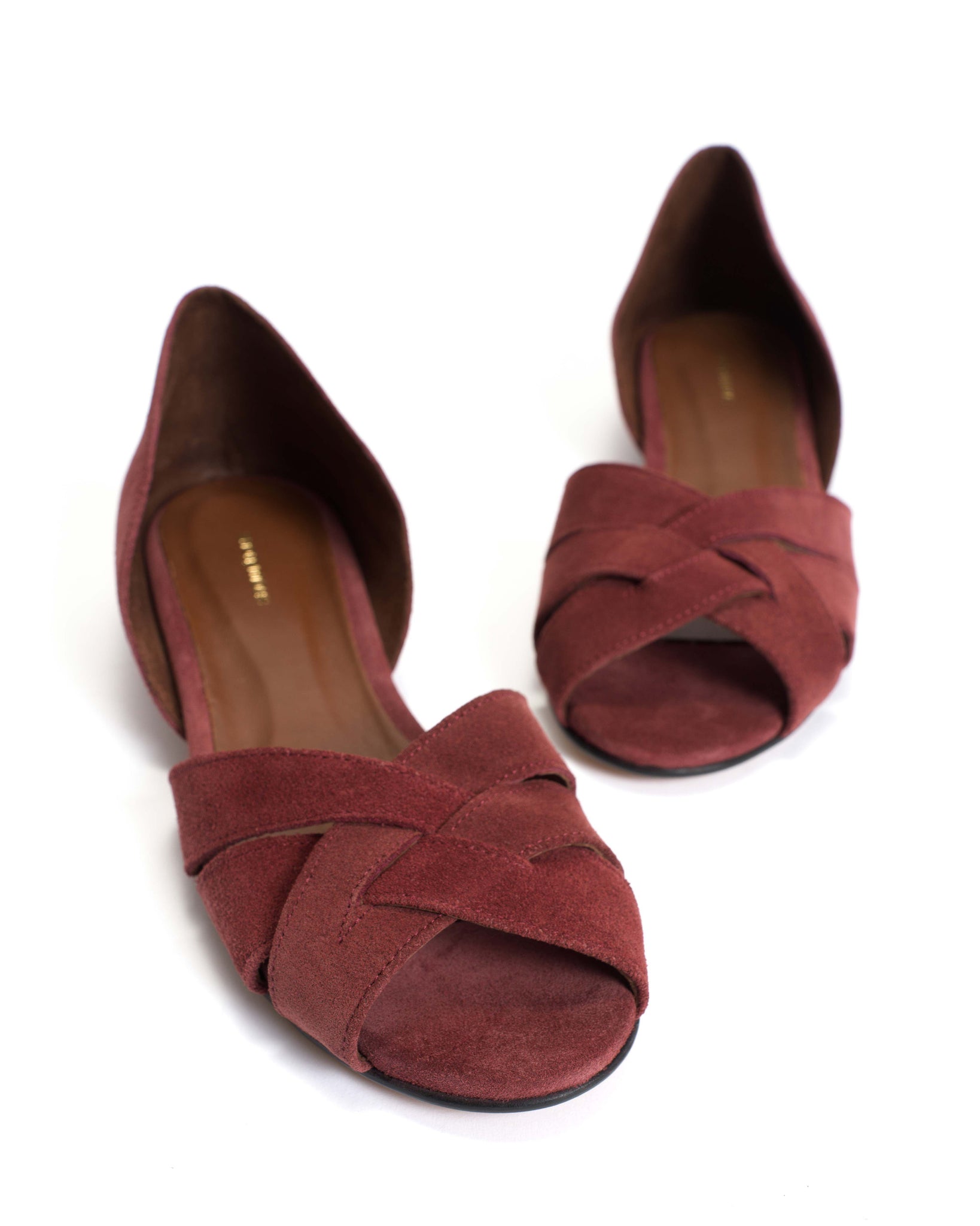 Sanni 20 Calf suede Pomegranate - Anonymous Copenhagen