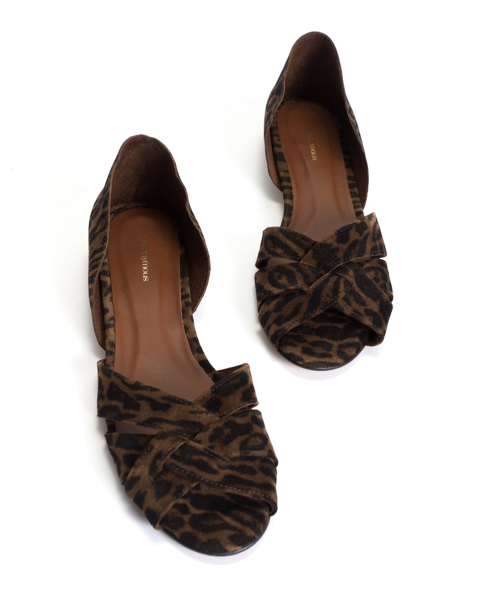 Sanni 20 Calf suede print Jaguar - Anonymous Copenhagen