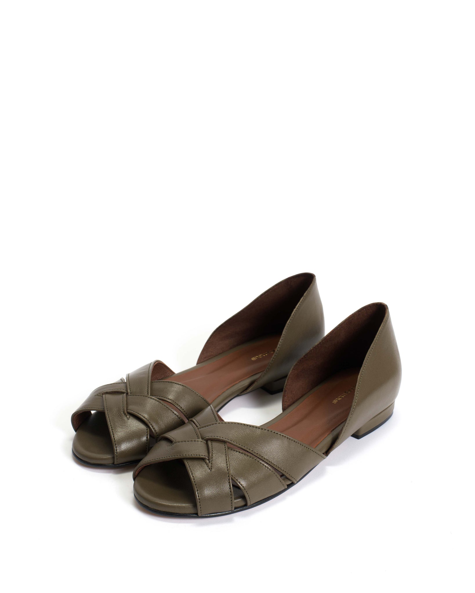 Sanni 20 Soft calf Olive green - Anonymous Copenhagen