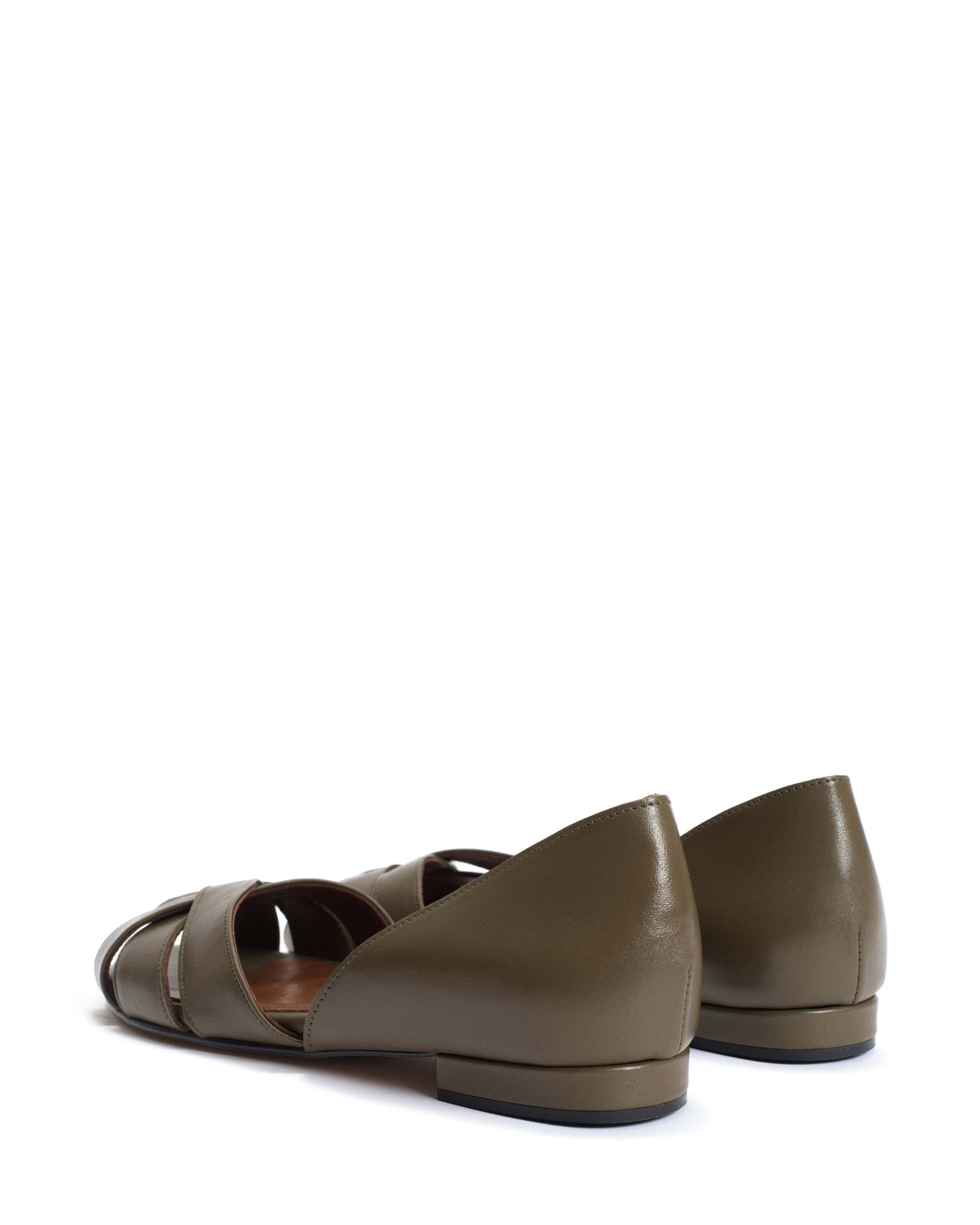 Sanni 20 Soft calf Olive green - Anonymous Copenhagen