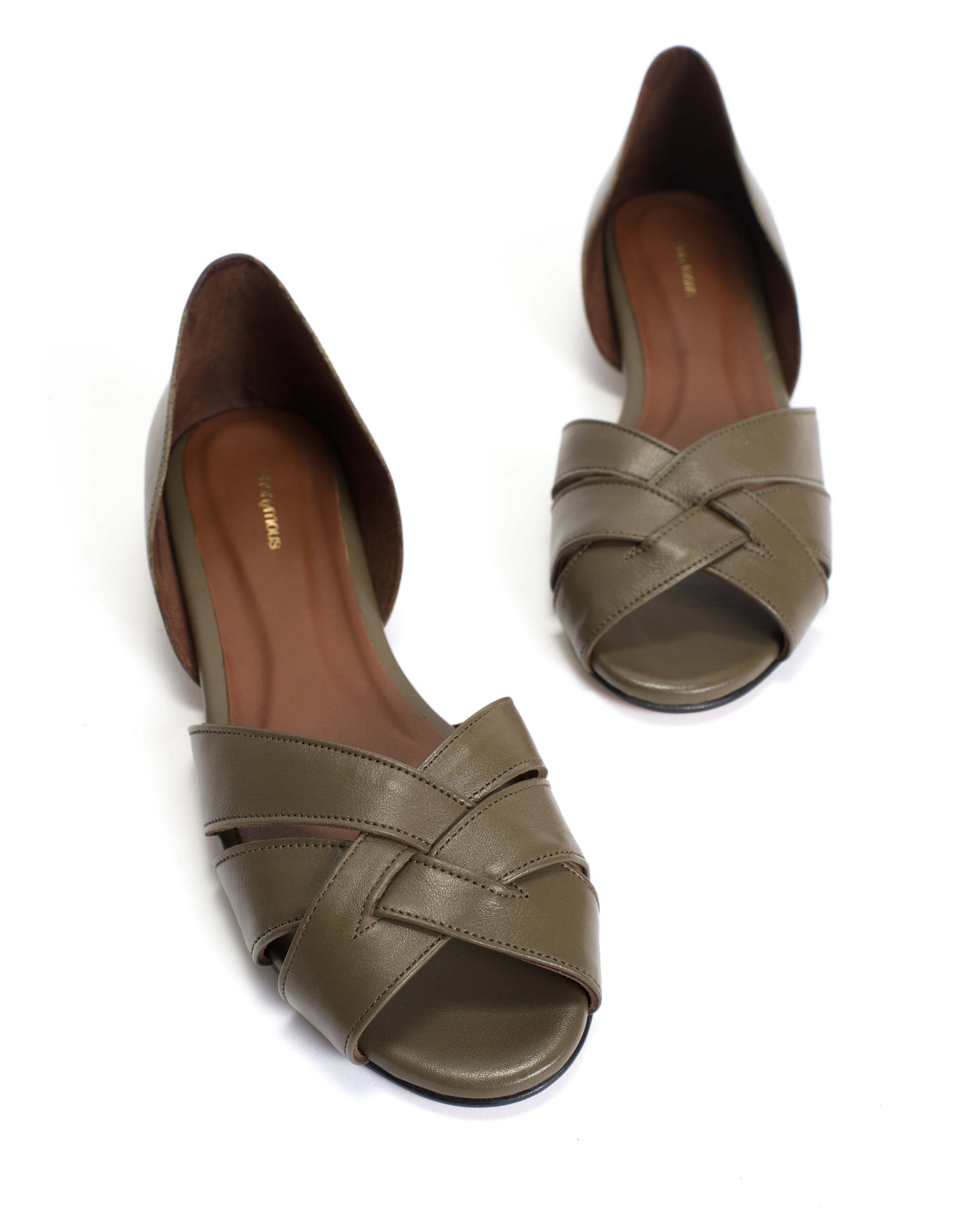 Sanni 20 Soft calf Olive green - Anonymous Copenhagen
