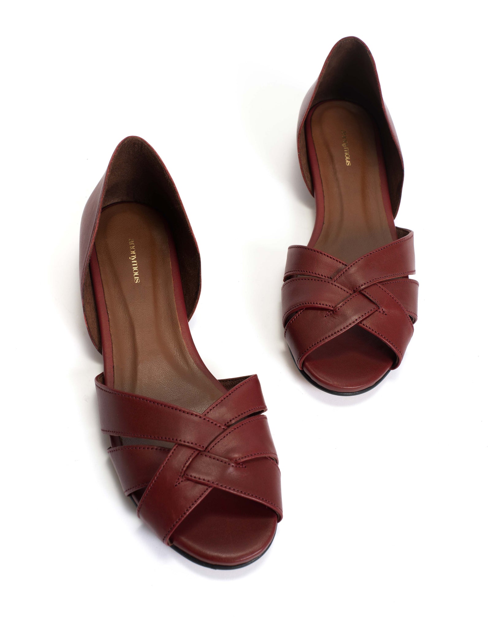 Sanni 20 Soft calf Pomegranate - Anonymous Copenhagen