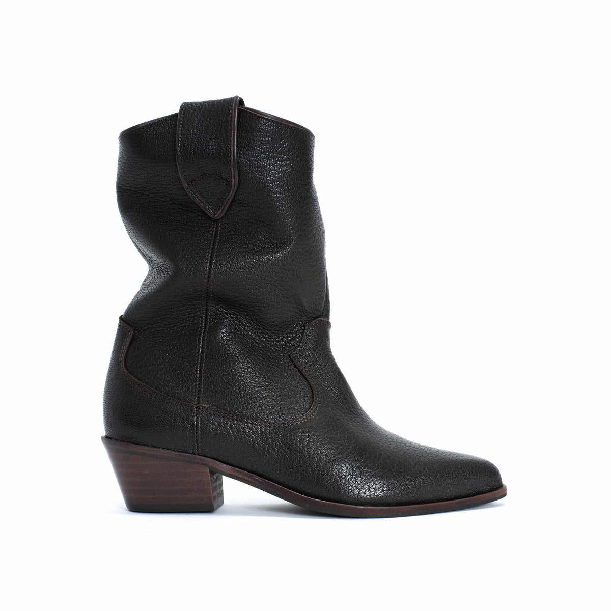 Saseline 35 Grained chevre goat Coffee brown