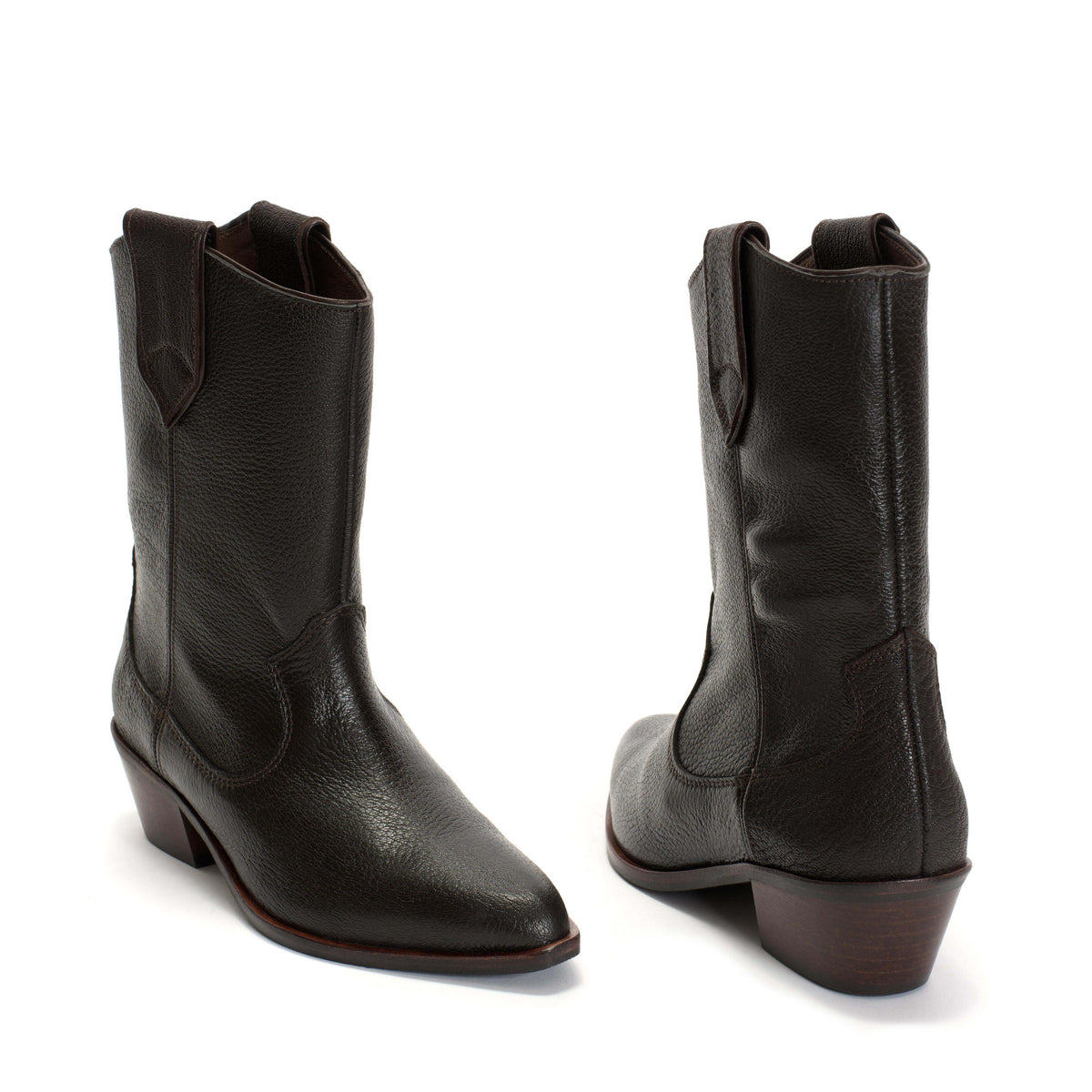 Saseline 35 Grained chevre goat Coffee brown