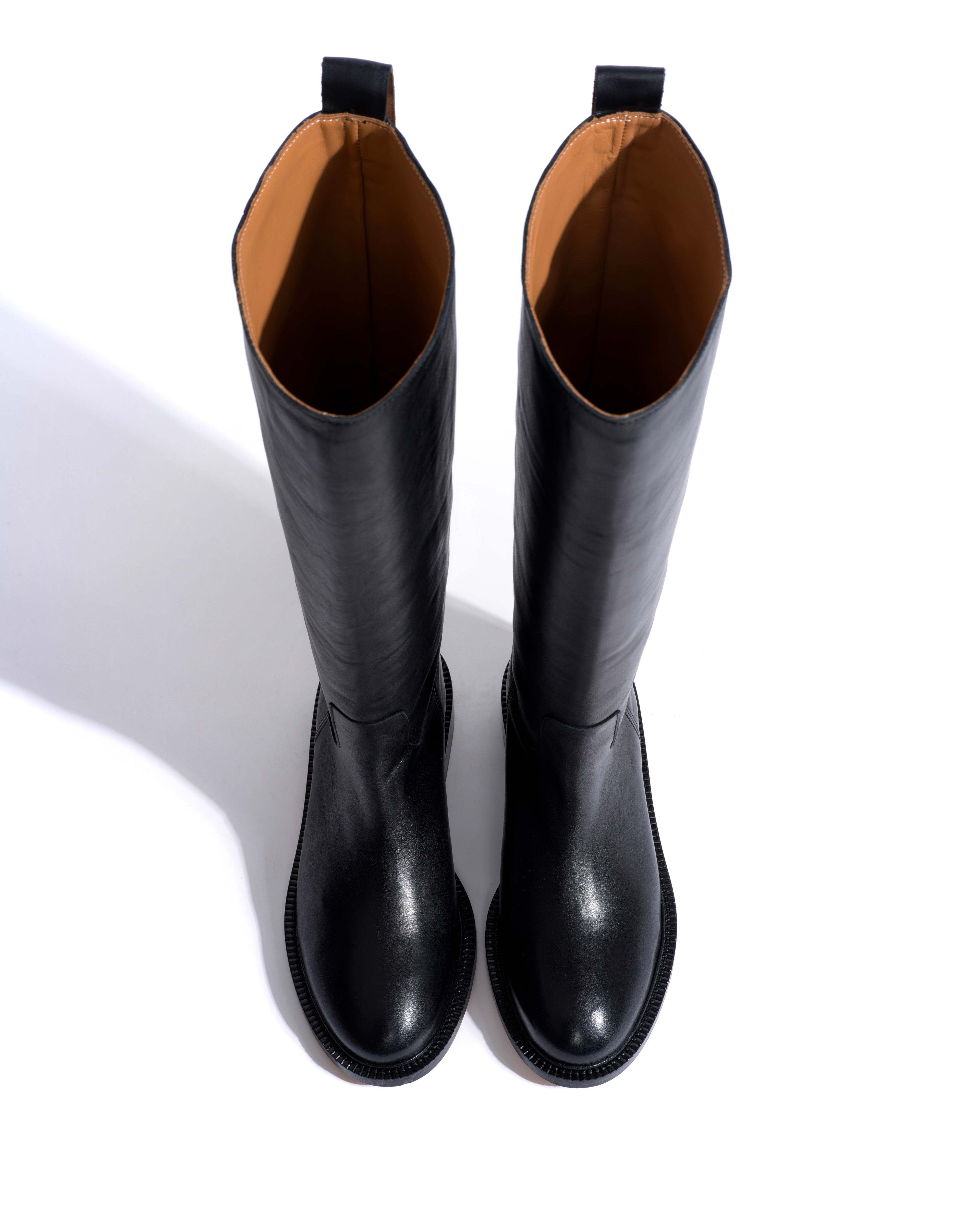 Semih Soft calf Black