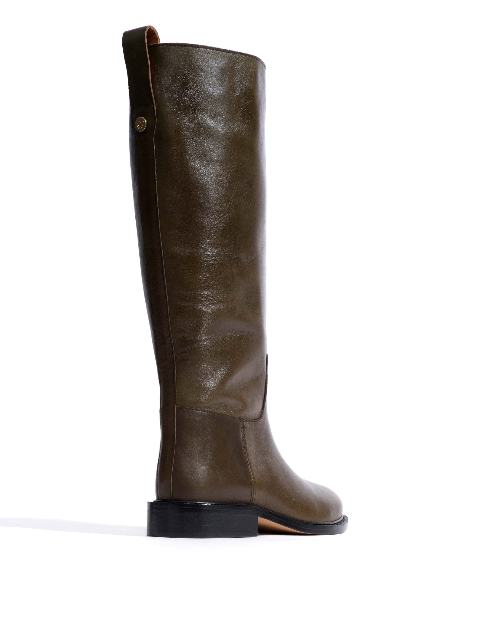 Semih Vegetal soft calf Forrest green
