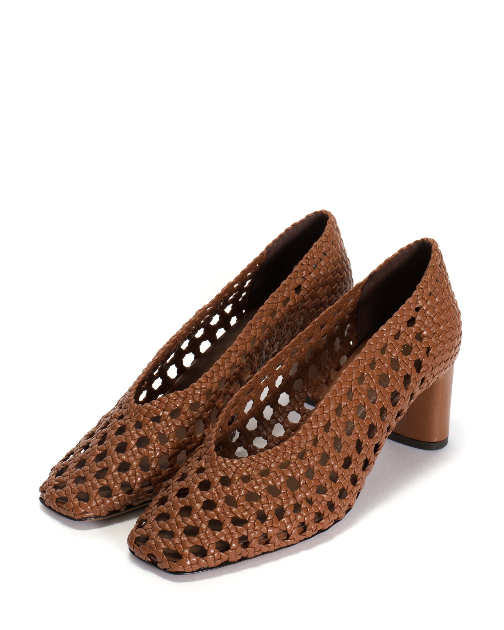 Sessi 60 Hand-braided leather Hazelnut - Anonymous Copenhagen
