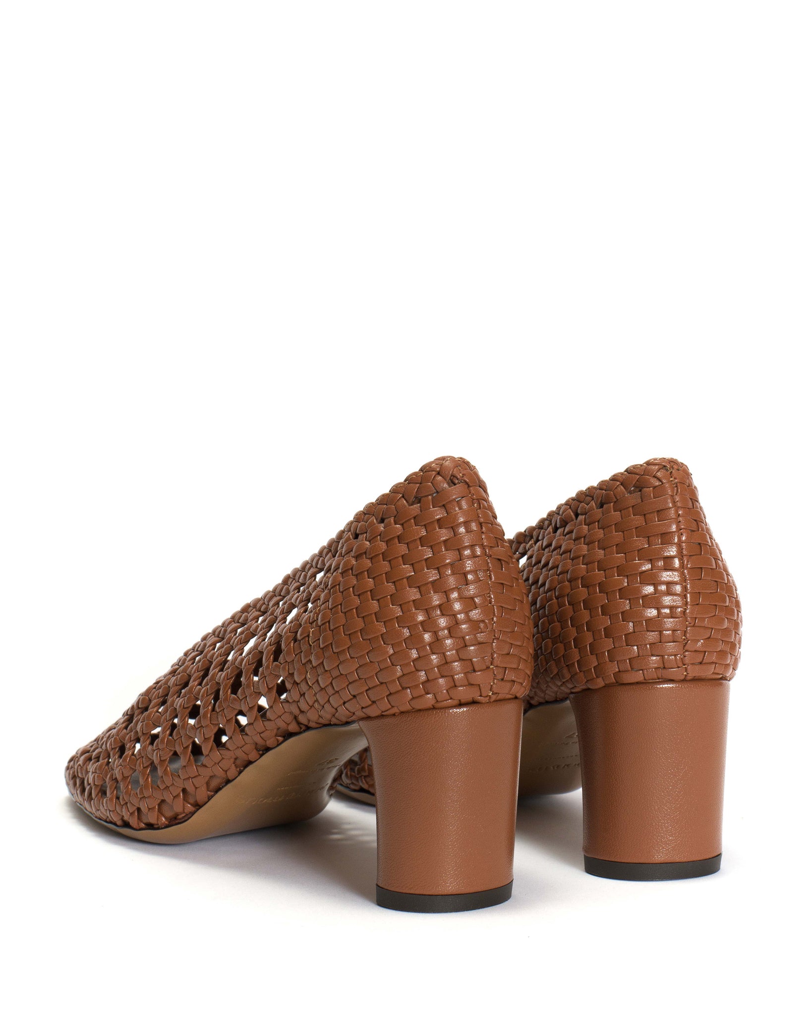 Sessi 60 Hand-braided leather Hazelnut - Anonymous Copenhagen