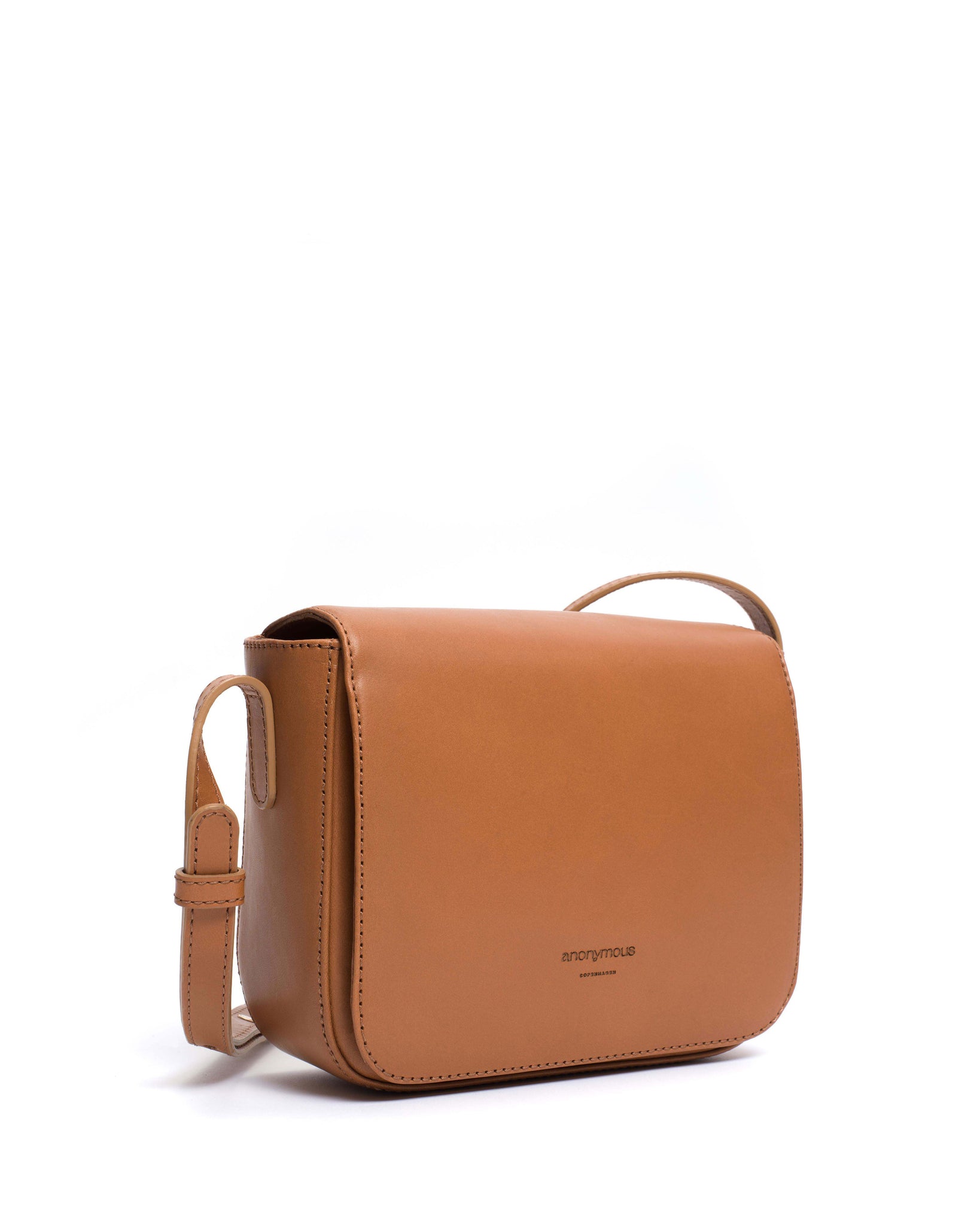 Sicha crossover bag Vegetable tanned calf Caramel - Anonymous Copenhagen