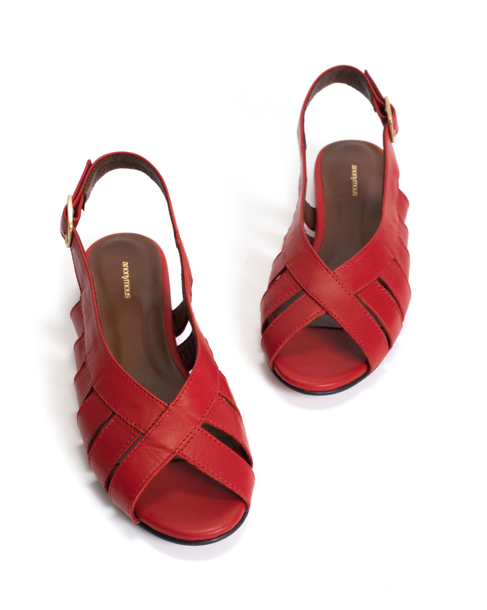 Sophie 20 Soft calf Ruby red - Anonymous Copenhagen