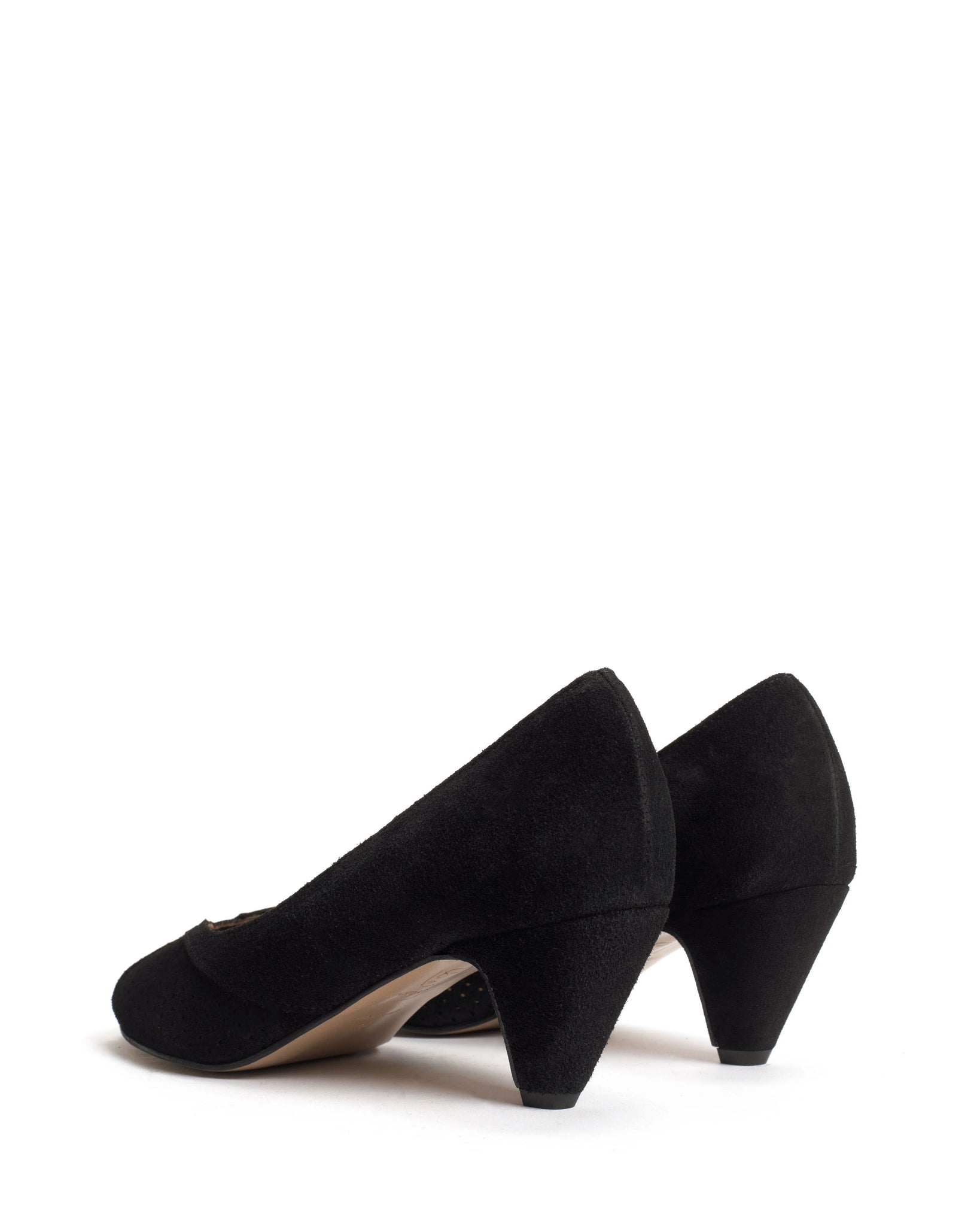 Tiffany Stiletto Calf suede Black - Anonymous Copenhagen
