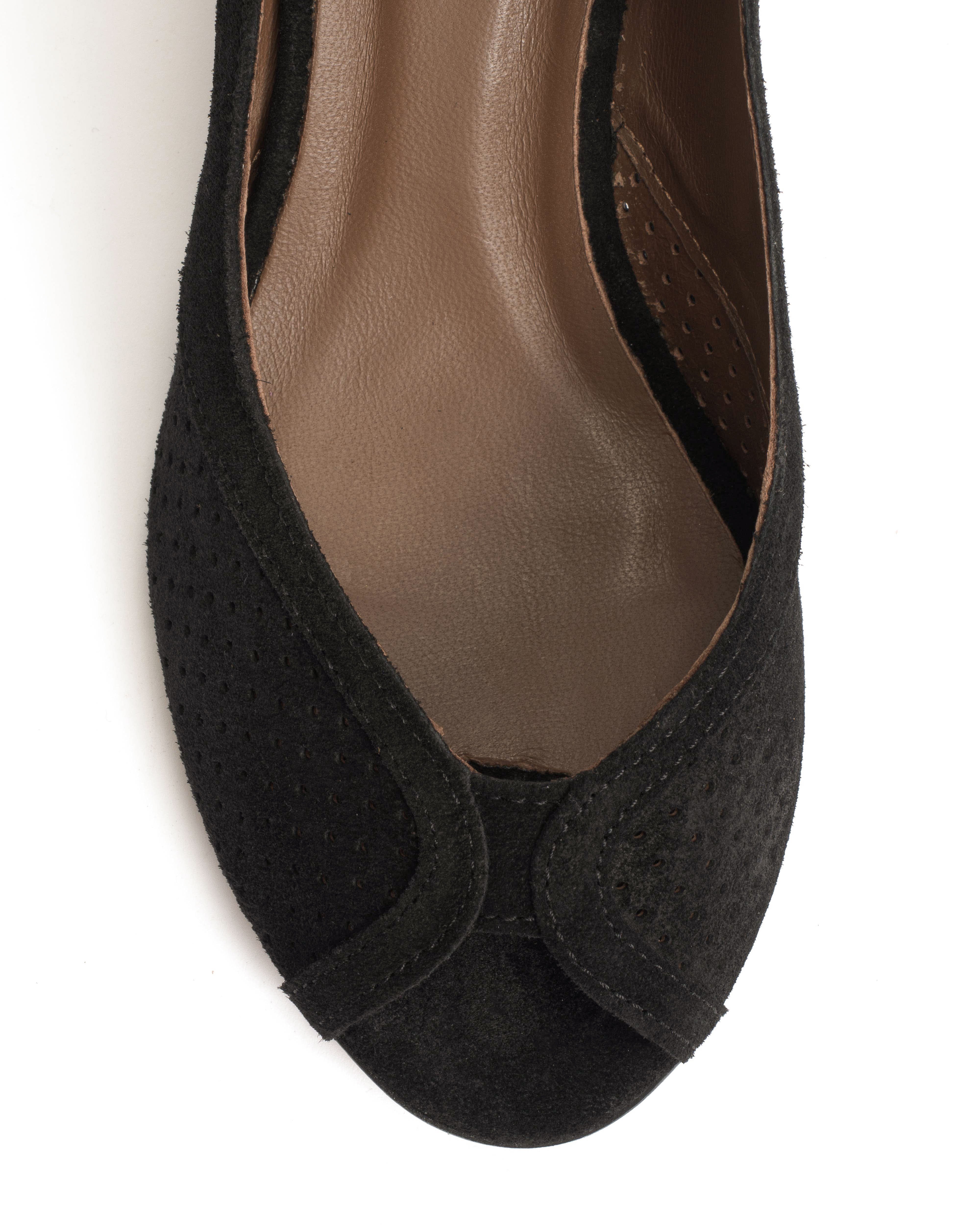 Tiffany stiletto Calf suede Black