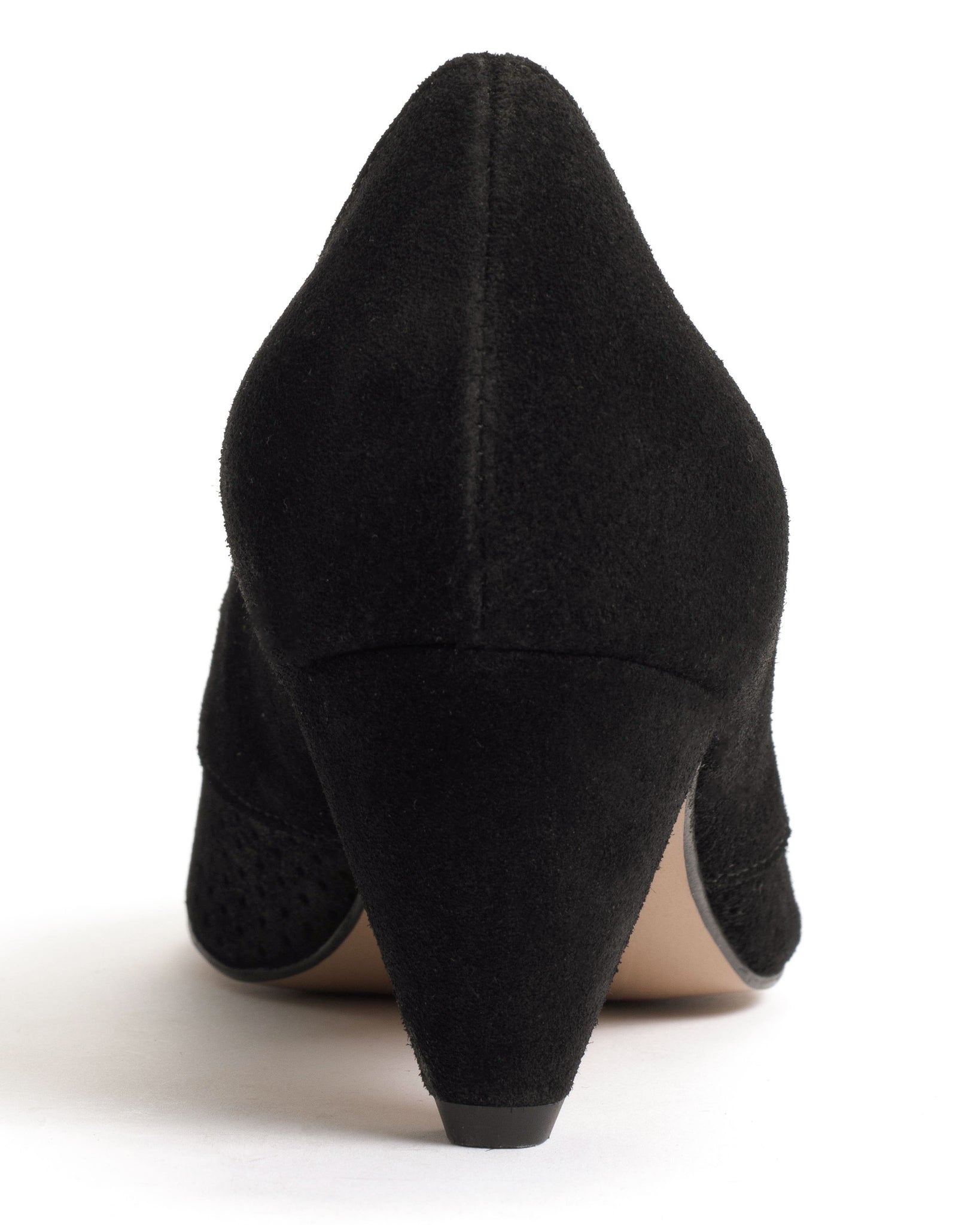 Tiffany Stiletto Calf suede Black - Anonymous Copenhagen