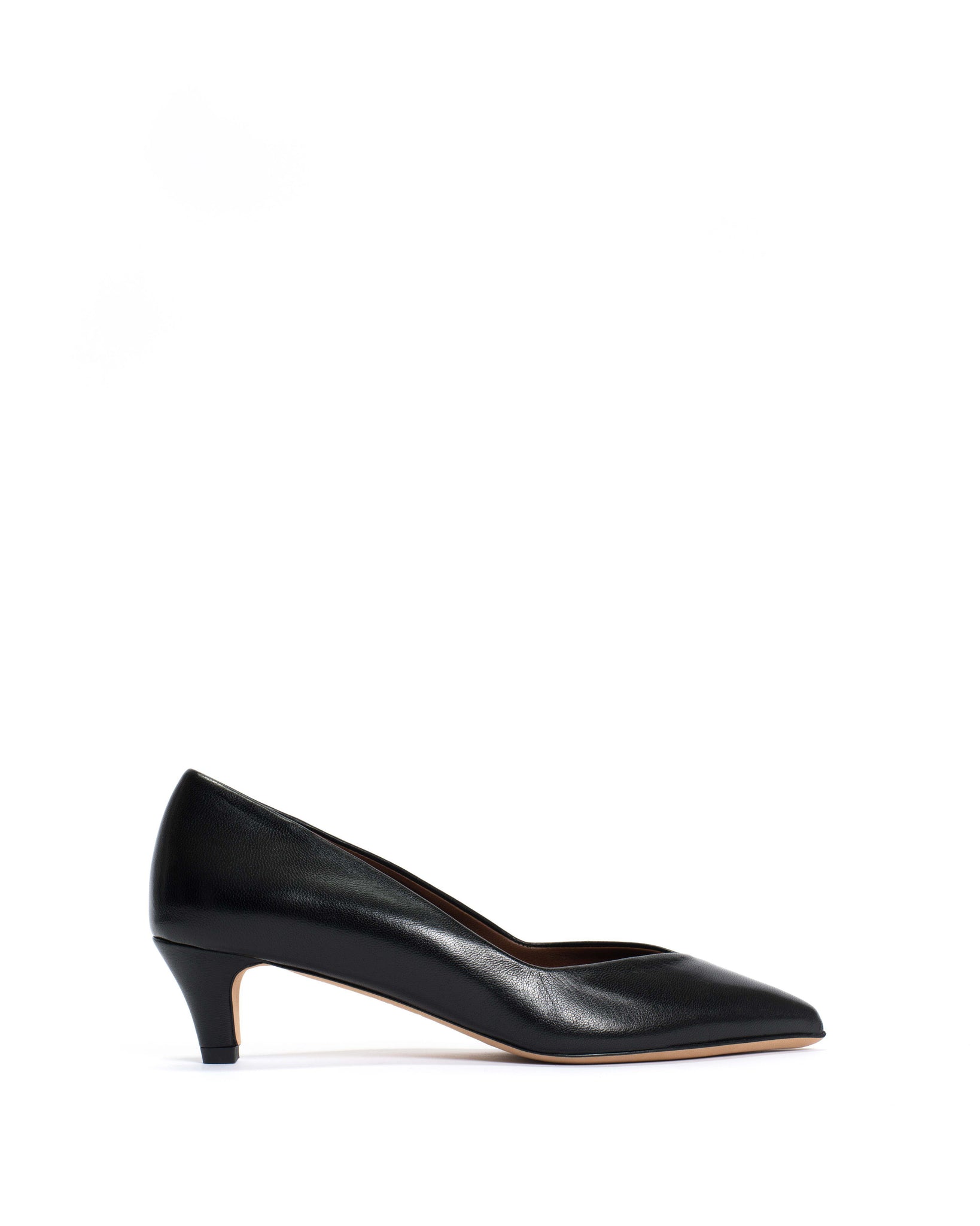 Trini 40 stiletto Shiny lamb Black - Anonymous Copenhagen