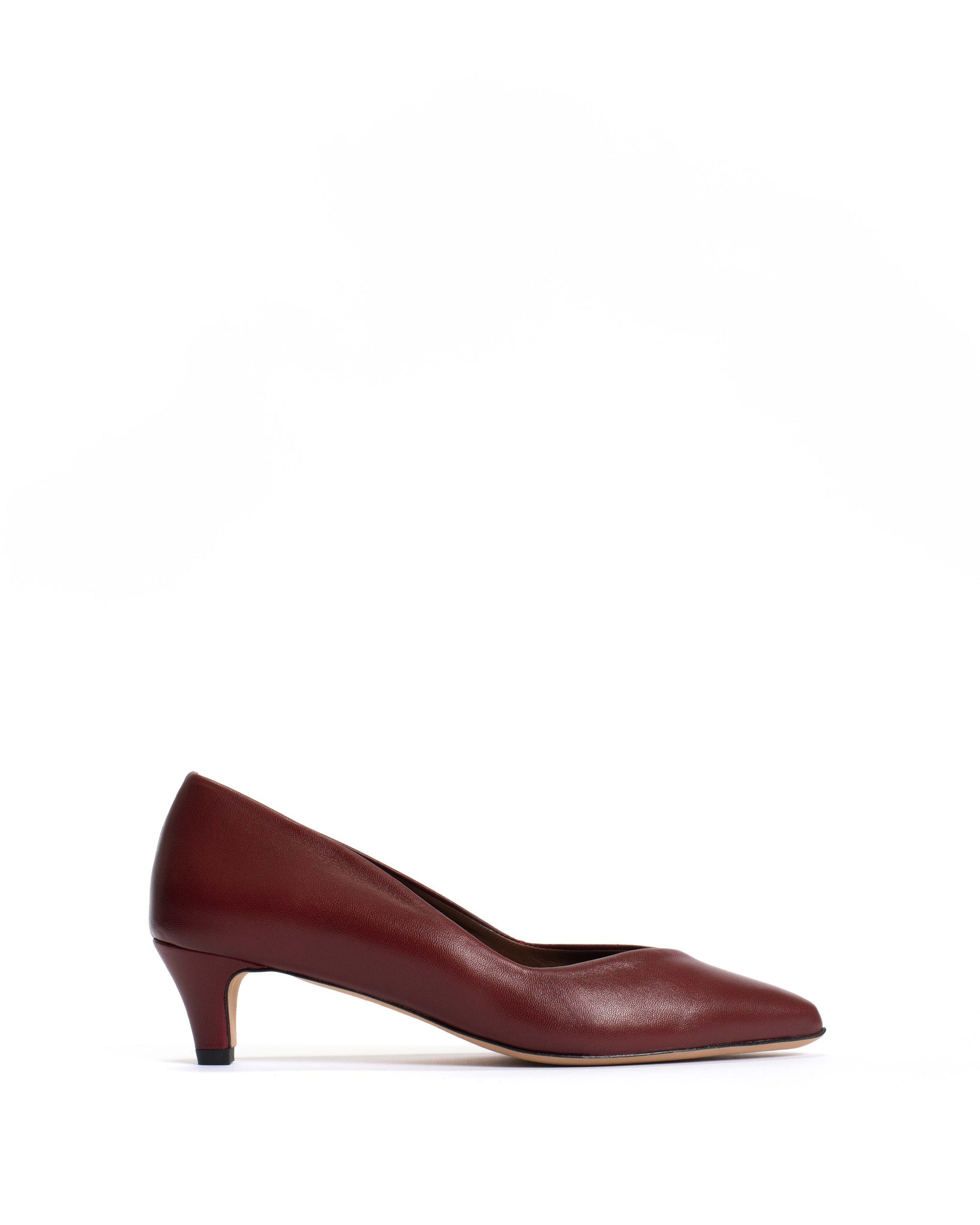 Trini 40 stiletto Shiny lamb Pomegranate - Anonymous Copenhagen
