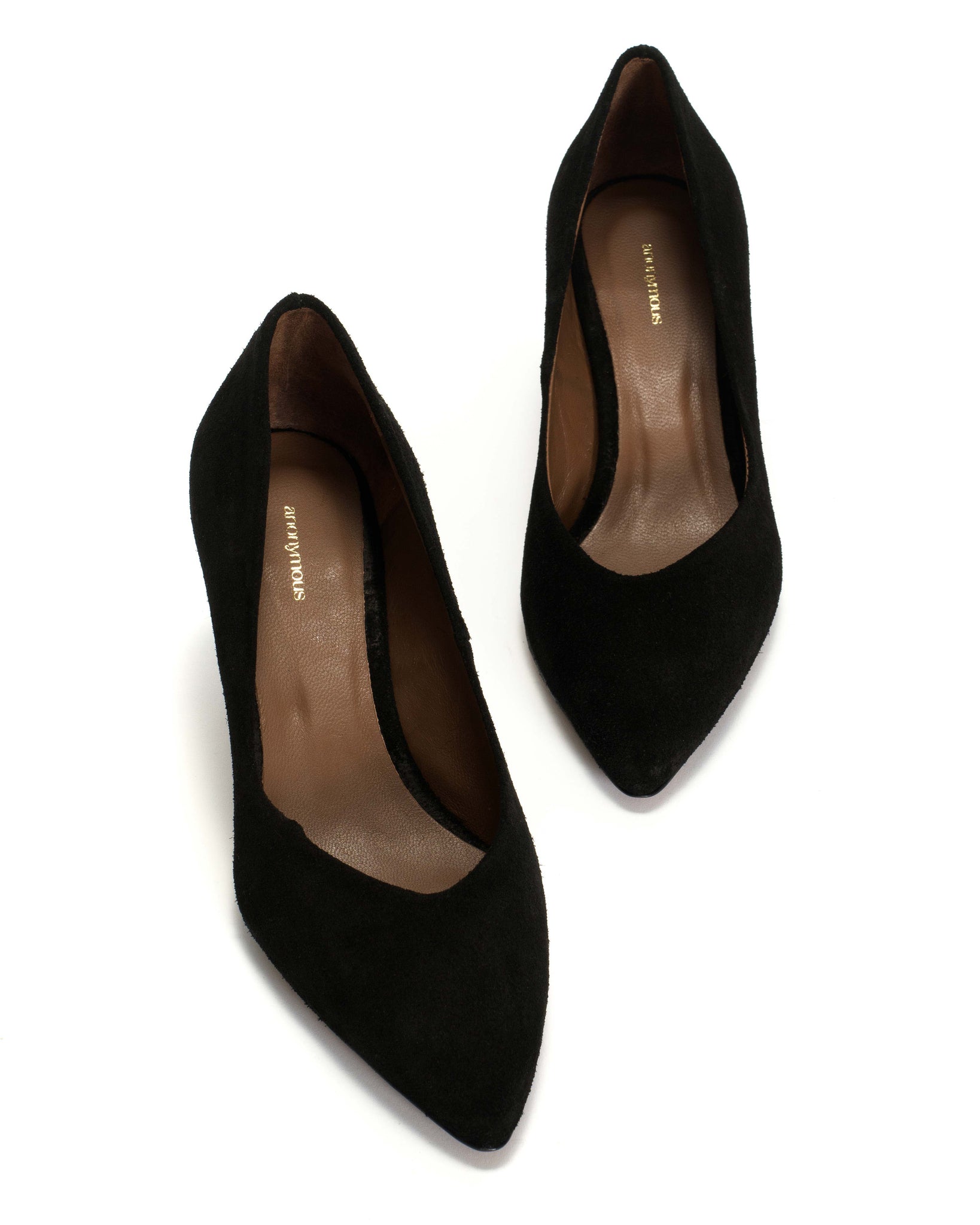 Trini 55 Calf suede Black - Anonymous Copenhagen