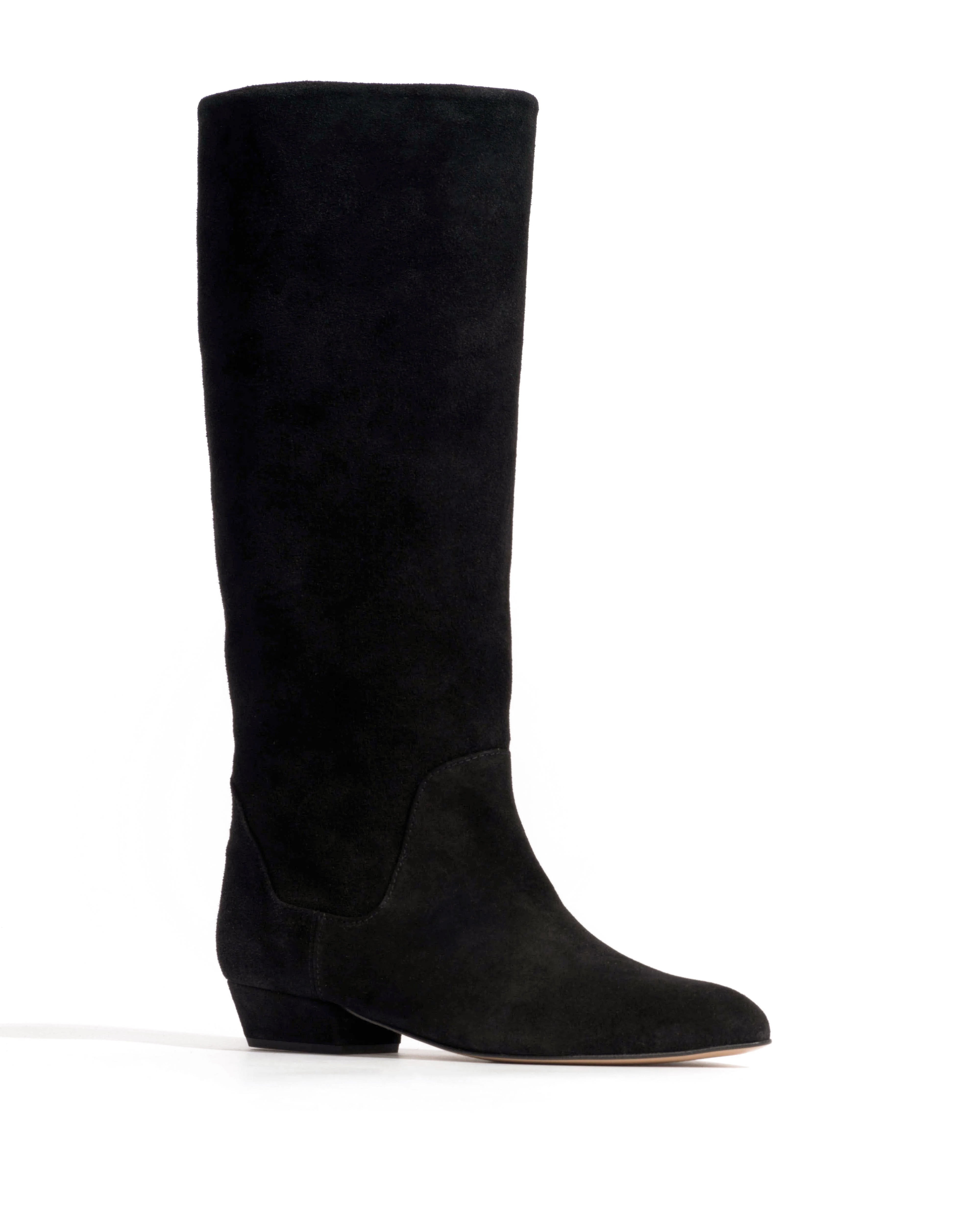 Valle 20 Calf suede Black