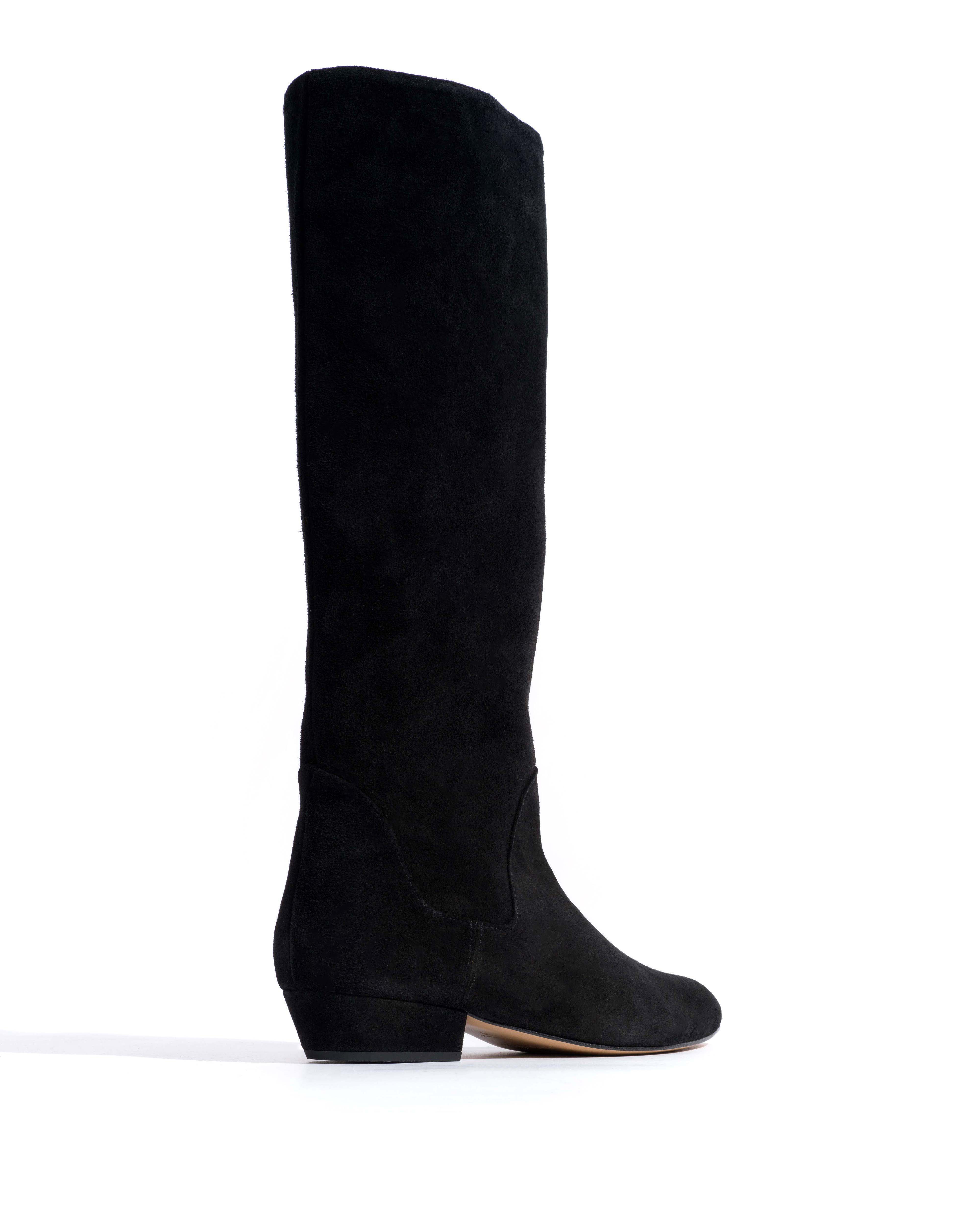 Valle 20 Calf suede Black