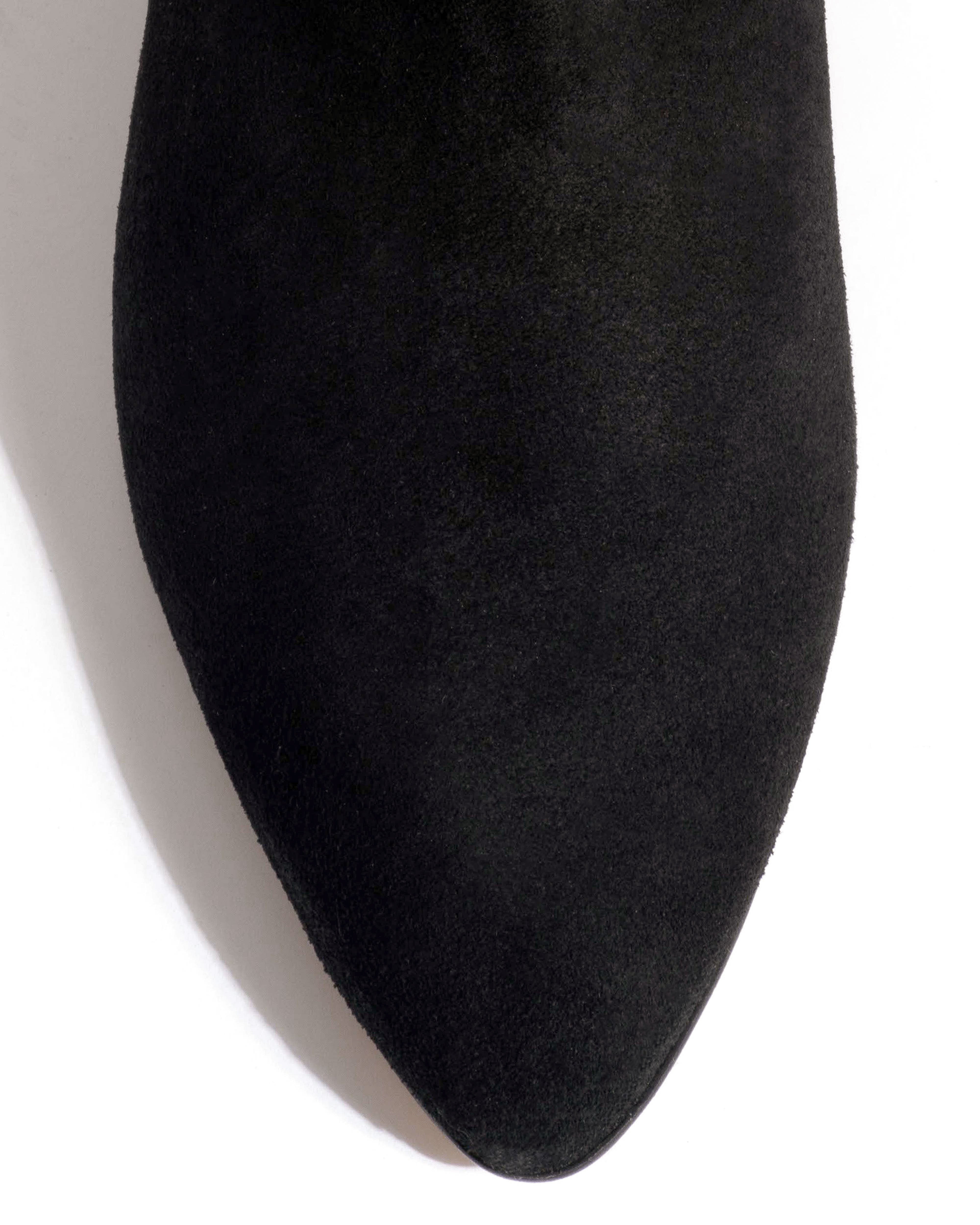 Valle 20 Calf suede Black