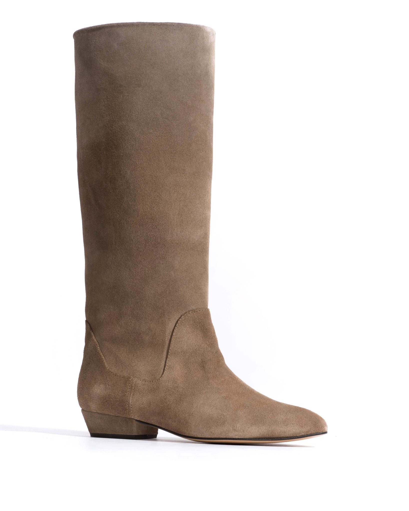 Valle 20 Calf suede Mushroom
