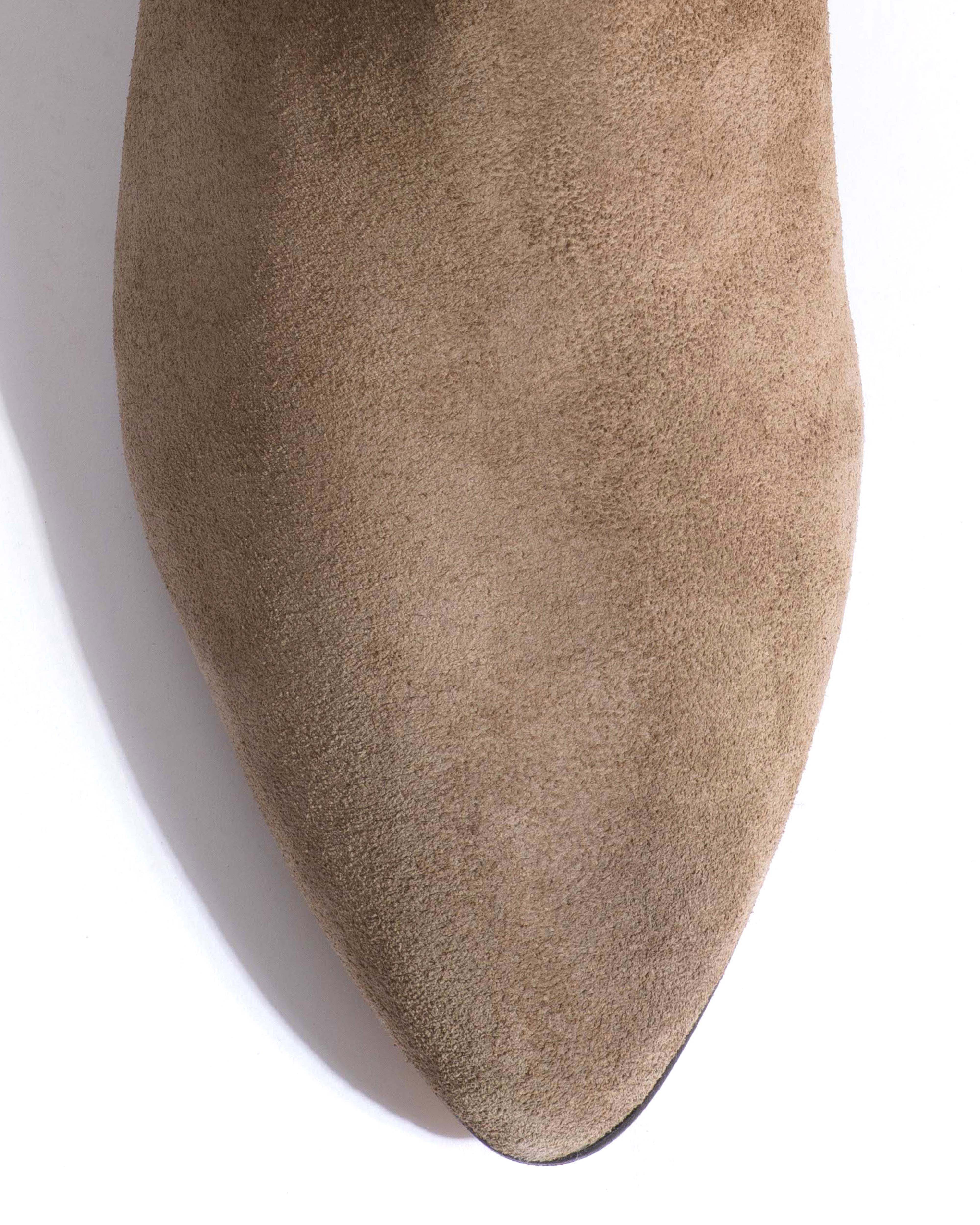 Valle 20 Calf suede Mushroom