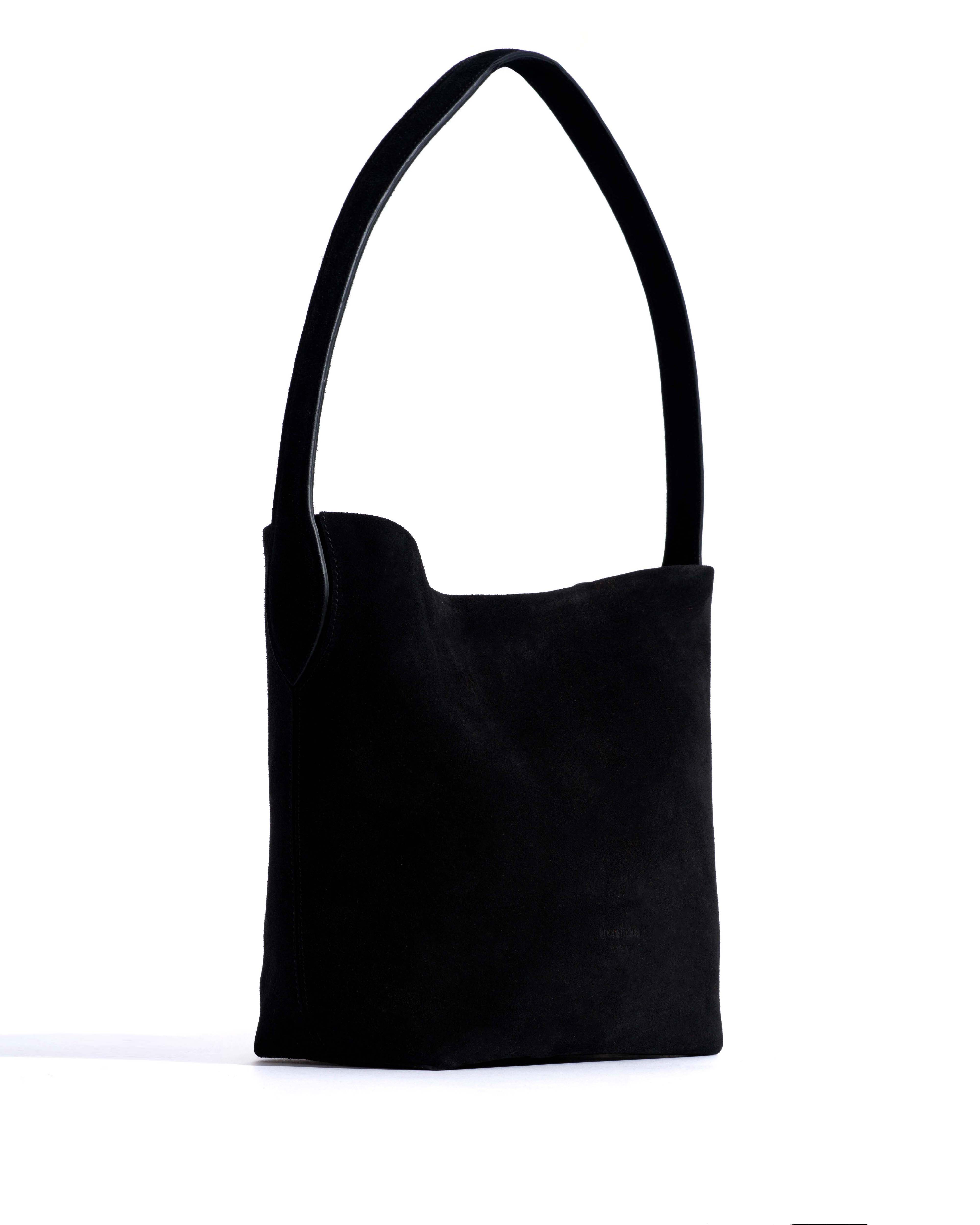 Versa petite bag Calf suede Black