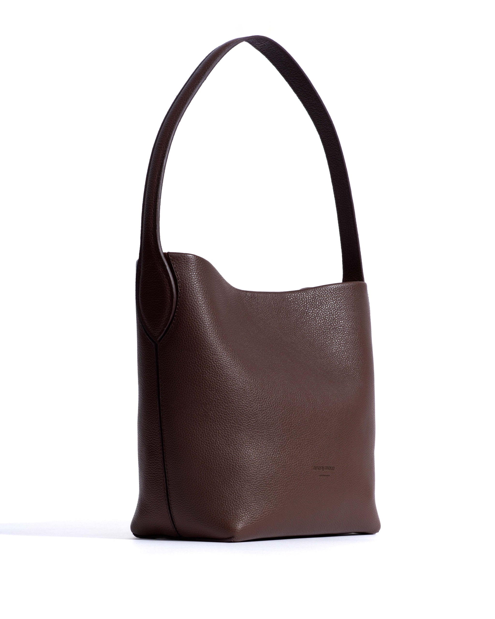 Versa petite bag Pebbled soft calf Chocolate - 