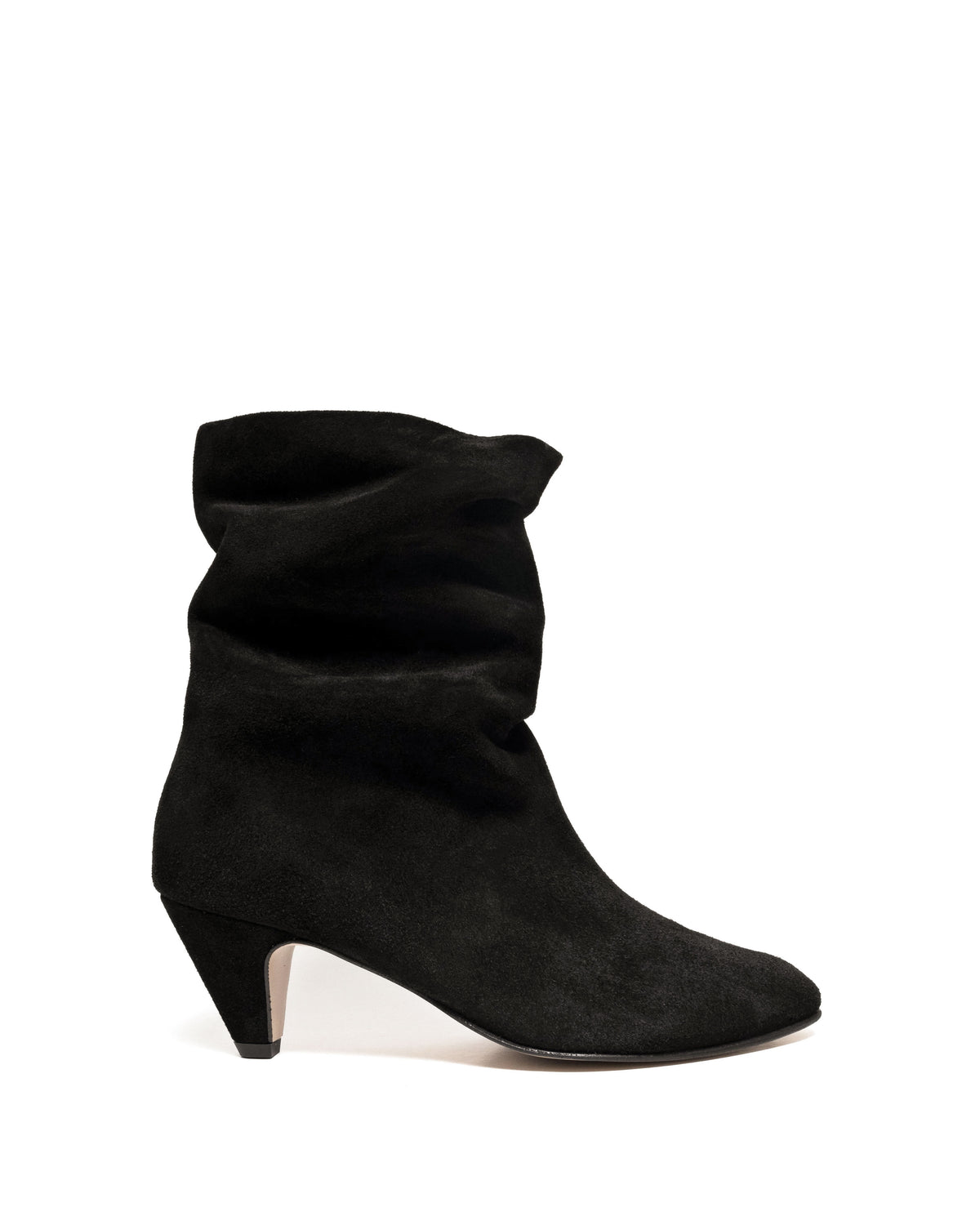 Vully 50 stiletto Calf suede Black