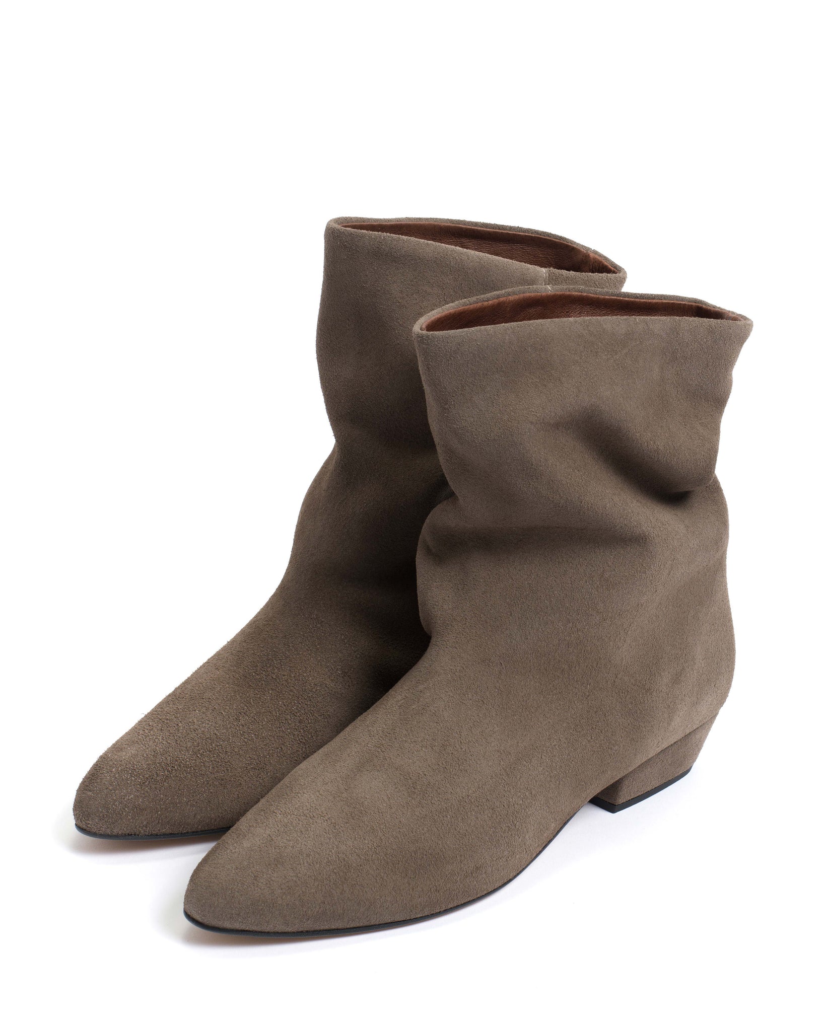 Vully 20 Calf suede Stone grey - Anonymous Copenhagen