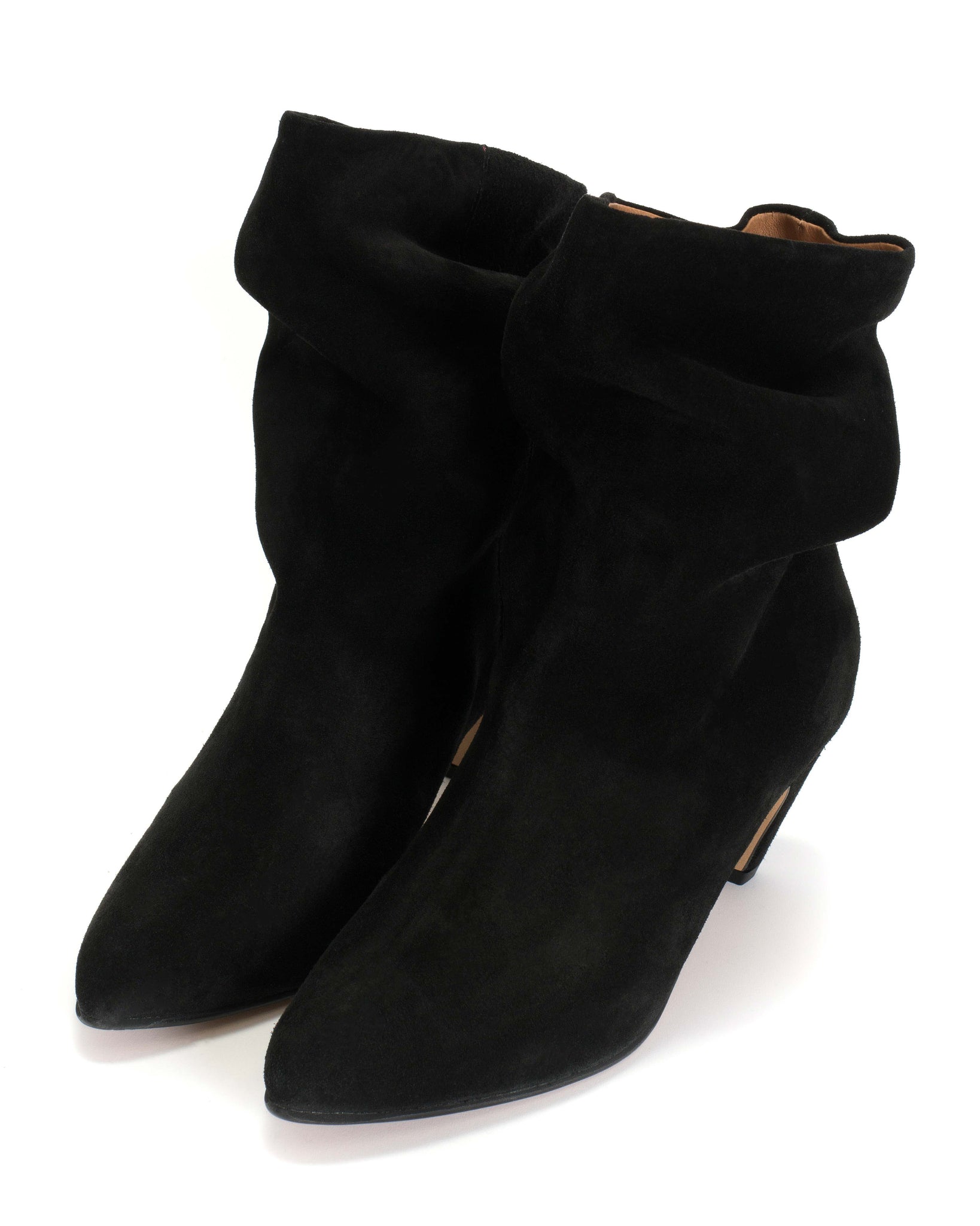 Vully 50 Stiletto Calf suede Black - Anonymous Copenhagen