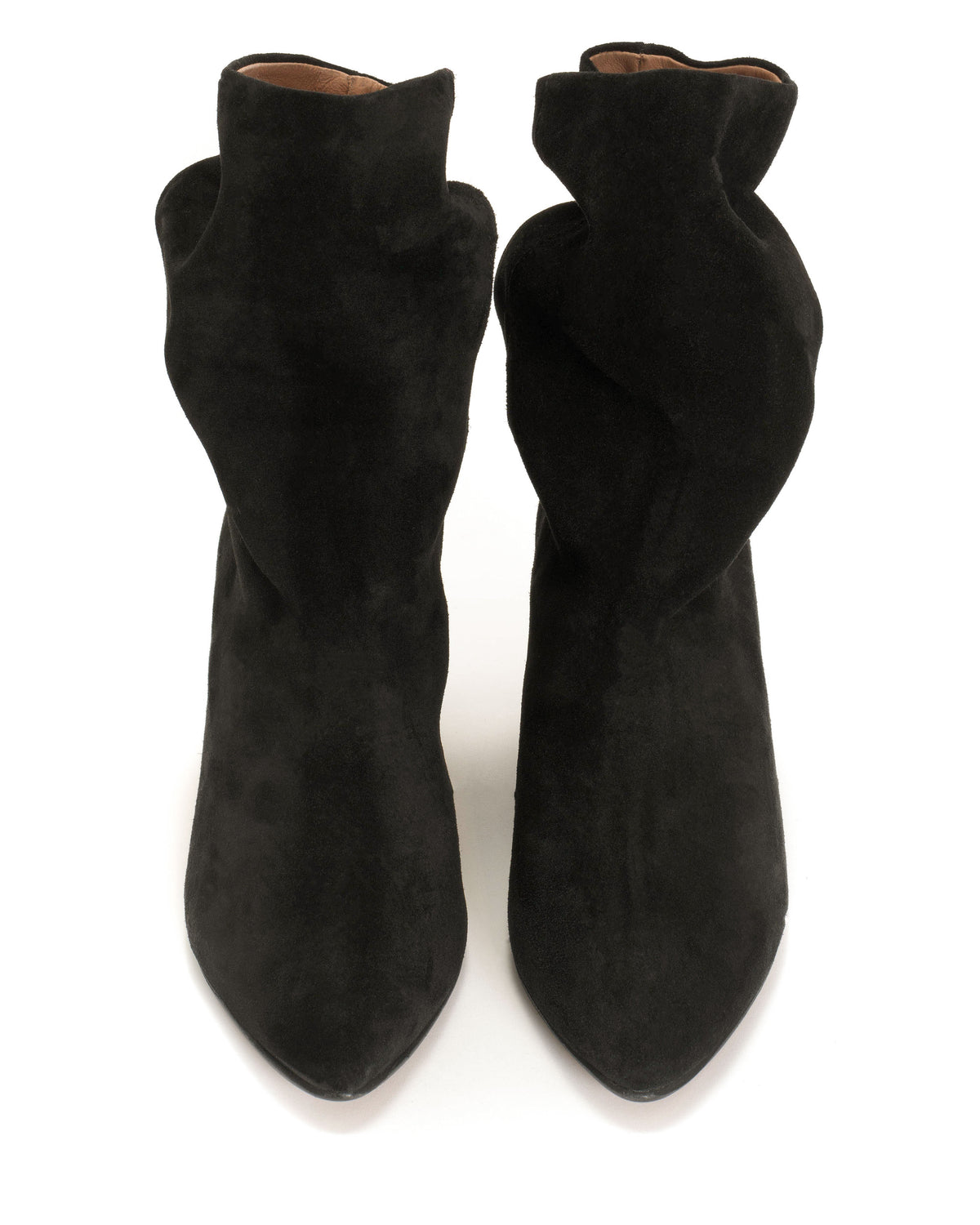 Vully 50 stiletto Calf suede Black