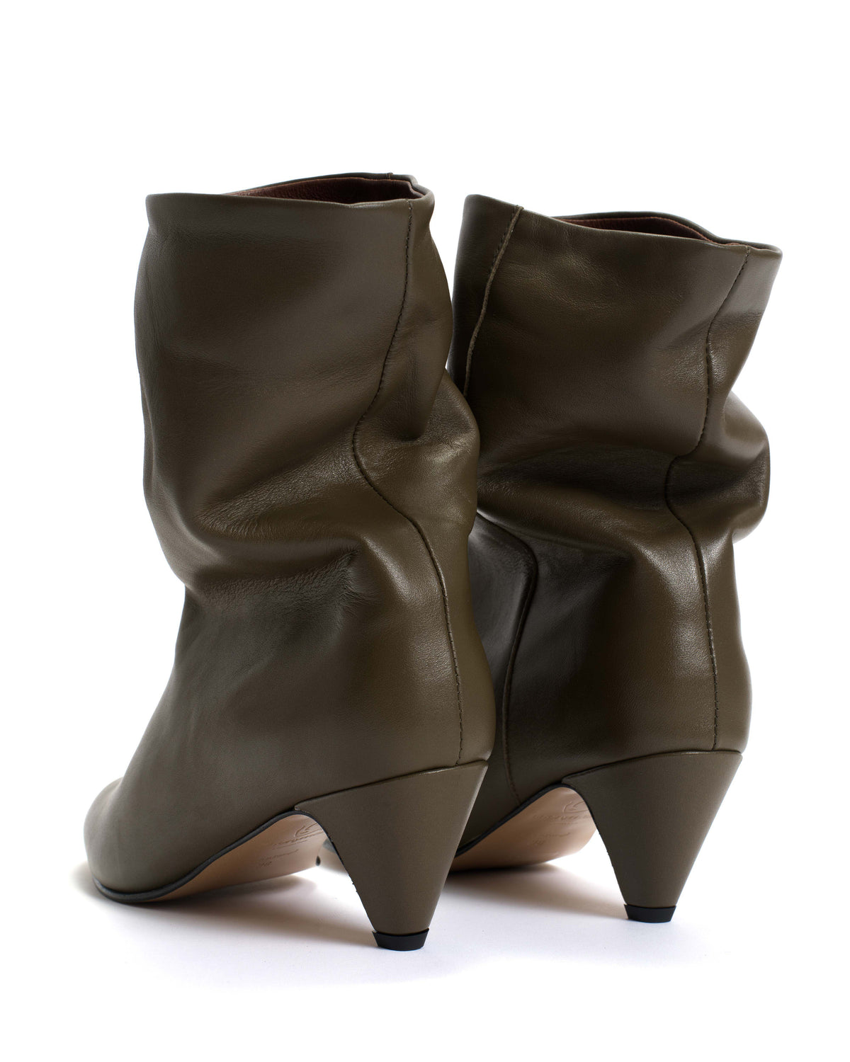 Vully 50 stiletto Soft calf Olive green