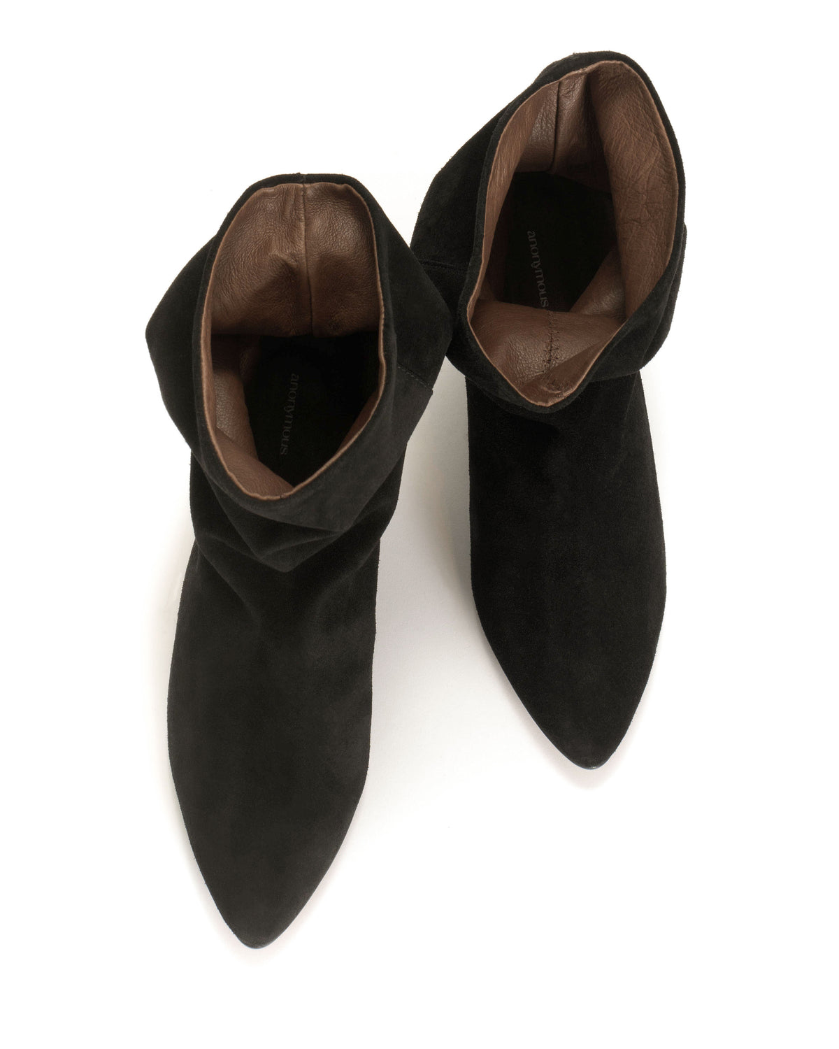 Vully 50 triangle Calf suede Black