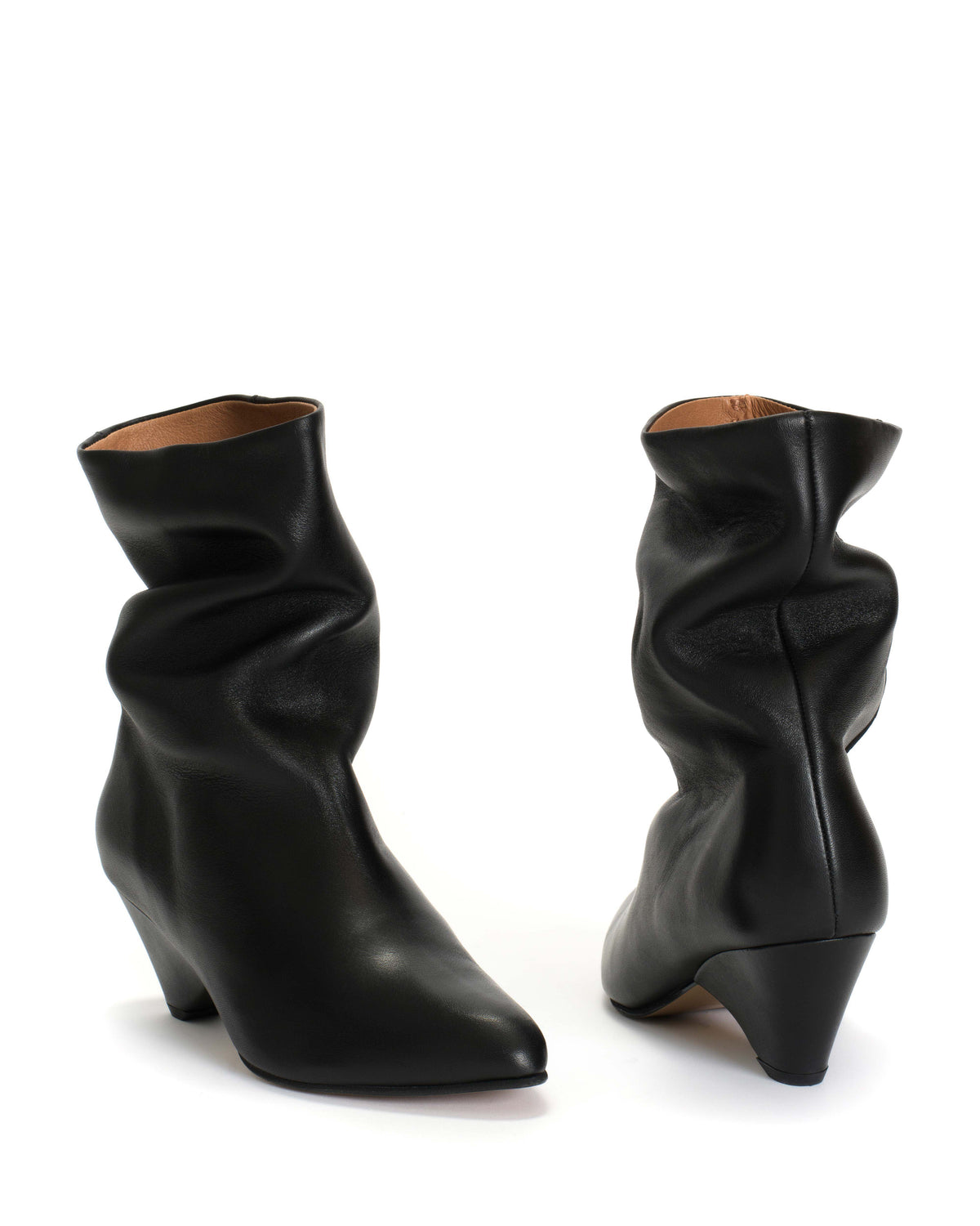 Vully 50 triangle Soft calf Black