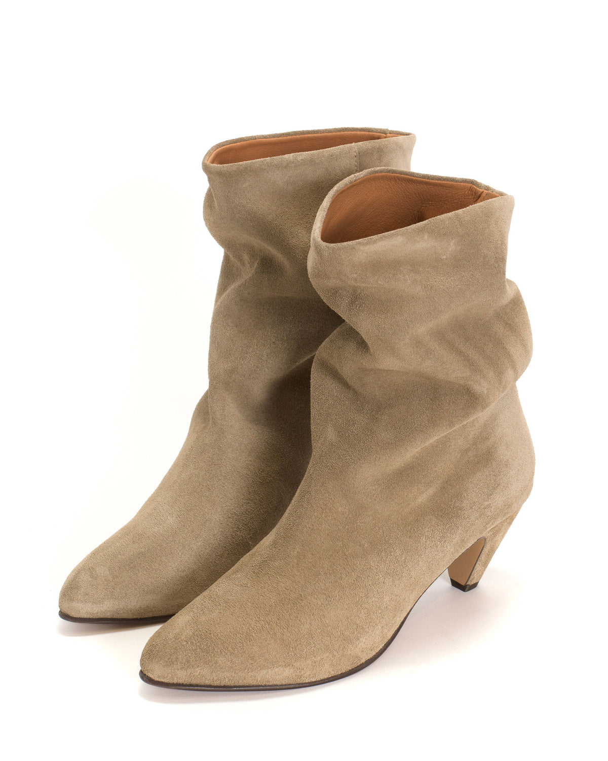 Vully 50 stiletto Calf suede Sage grey