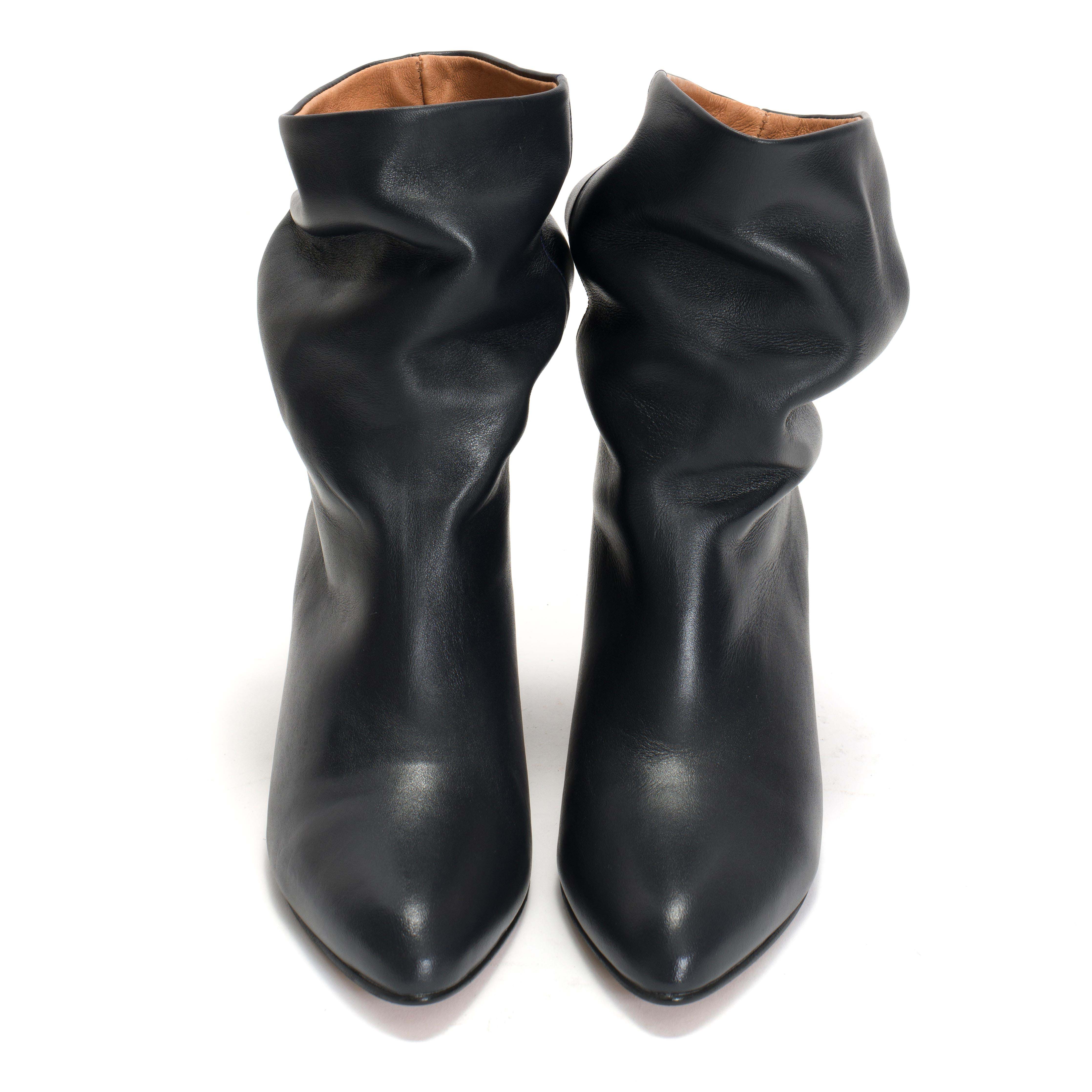 Vully 50 stiletto Soft calf Dark blue