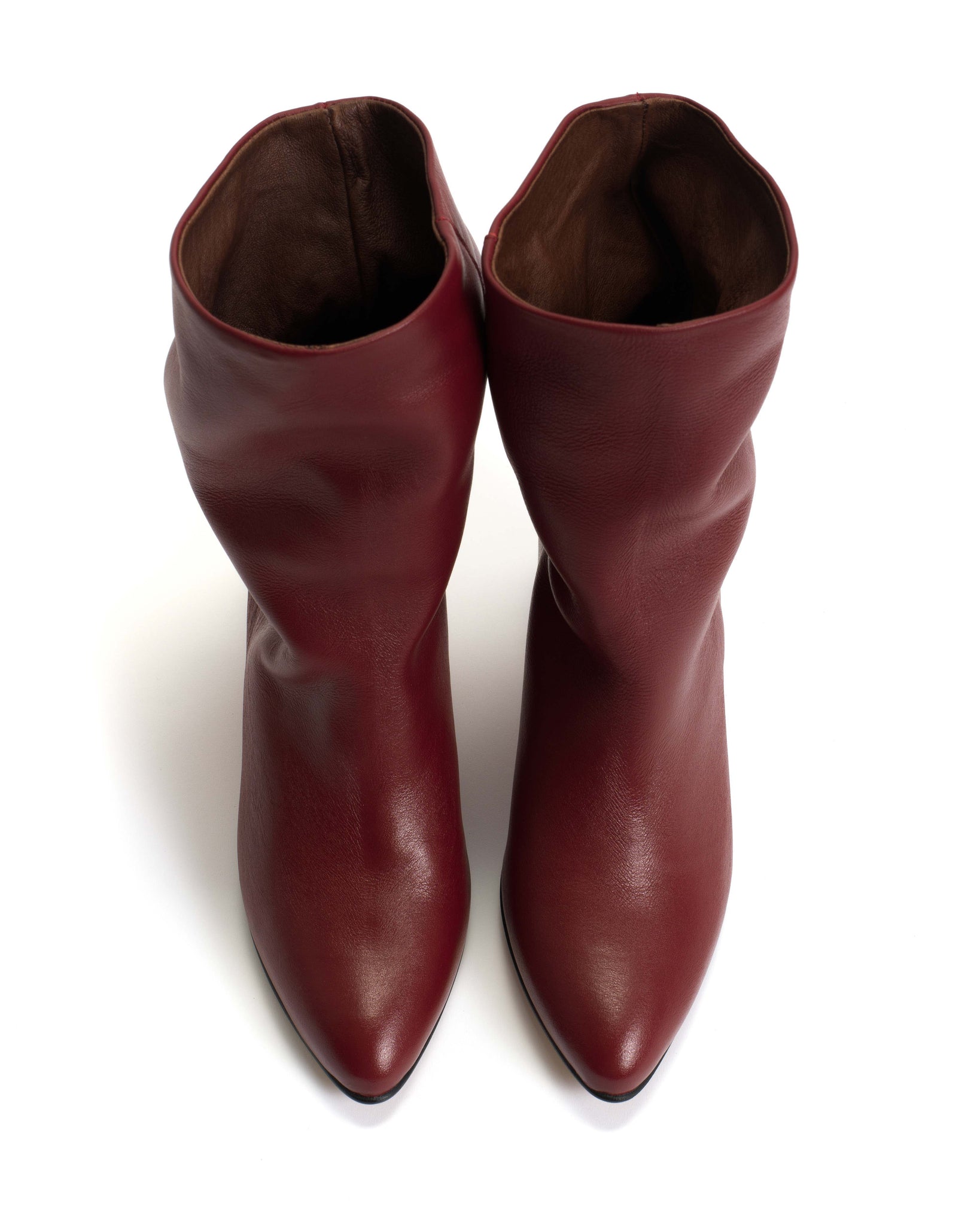 Vully 50 stiletto Soft calf Pomegranate - Anonymous Copenhagen