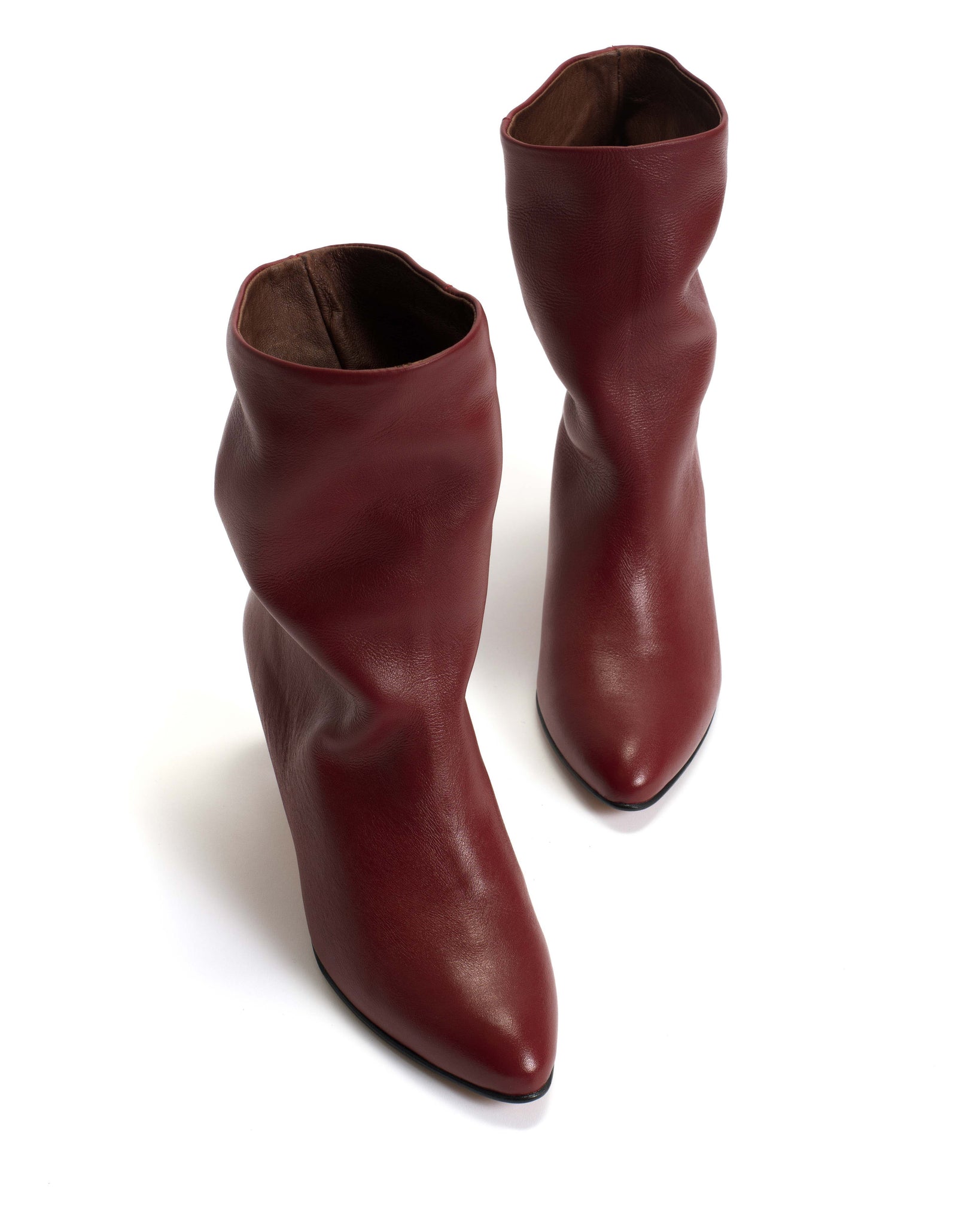 Vully 50 stiletto Soft calf Pomegranate - Anonymous Copenhagen