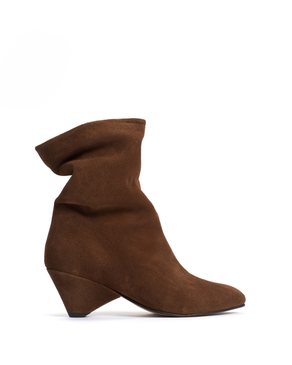 Vully 50 triangle Calf suede Coconut brown