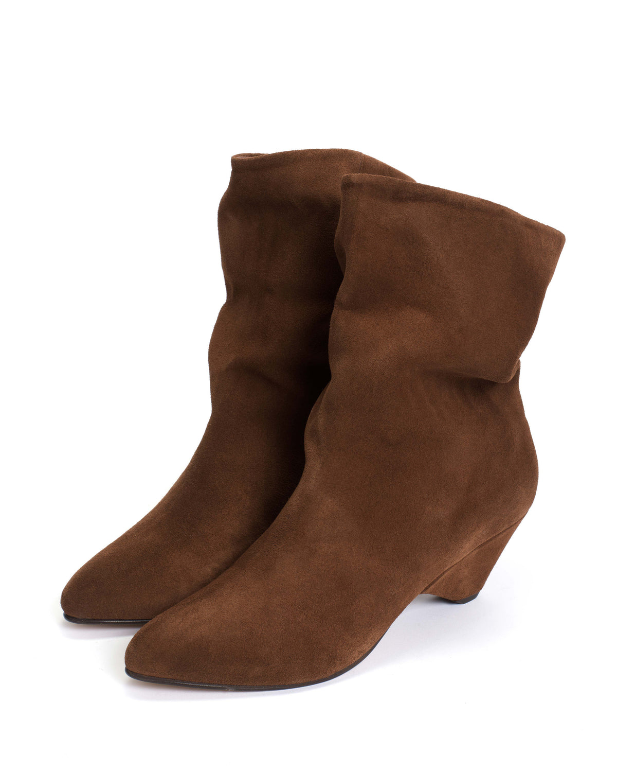 Vully 50 triangle Calf suede Coconut brown