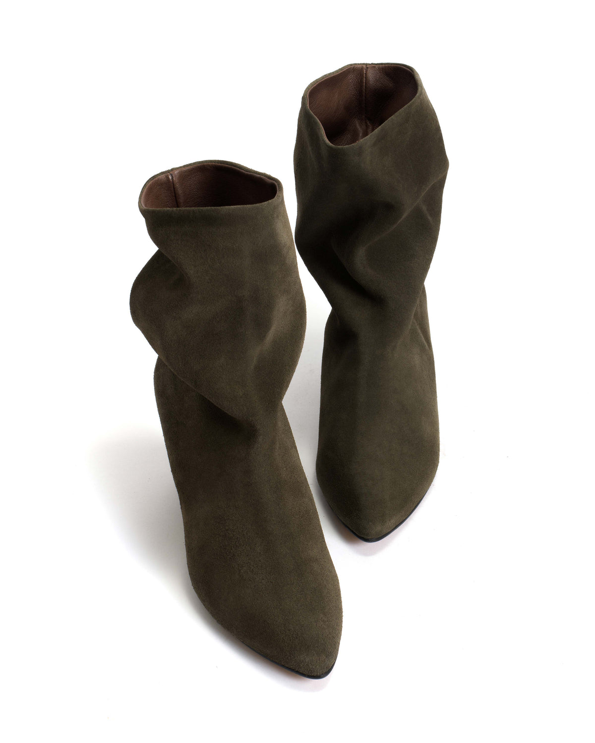 Vully 50 triangle Calf suede Moss green