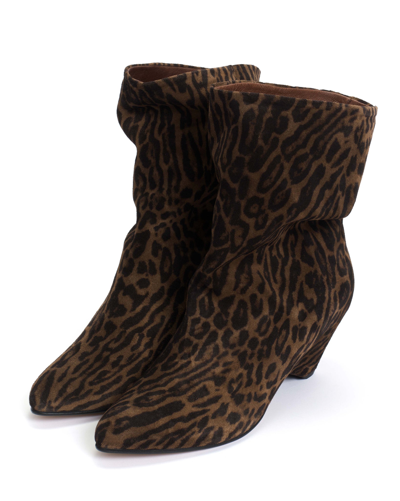 Vully 50 triangle Calf suede print Jaguar - Anonymous Copenhagen