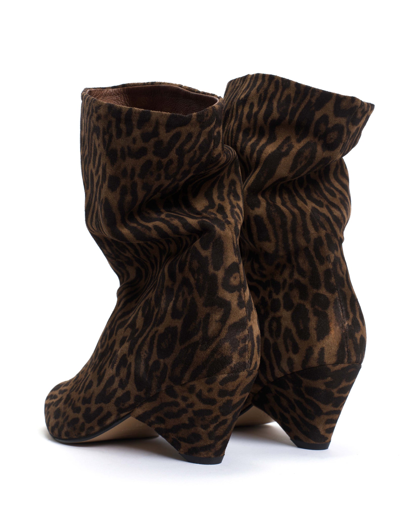 Vully 50 triangle Calf suede print Jaguar - Anonymous Copenhagen