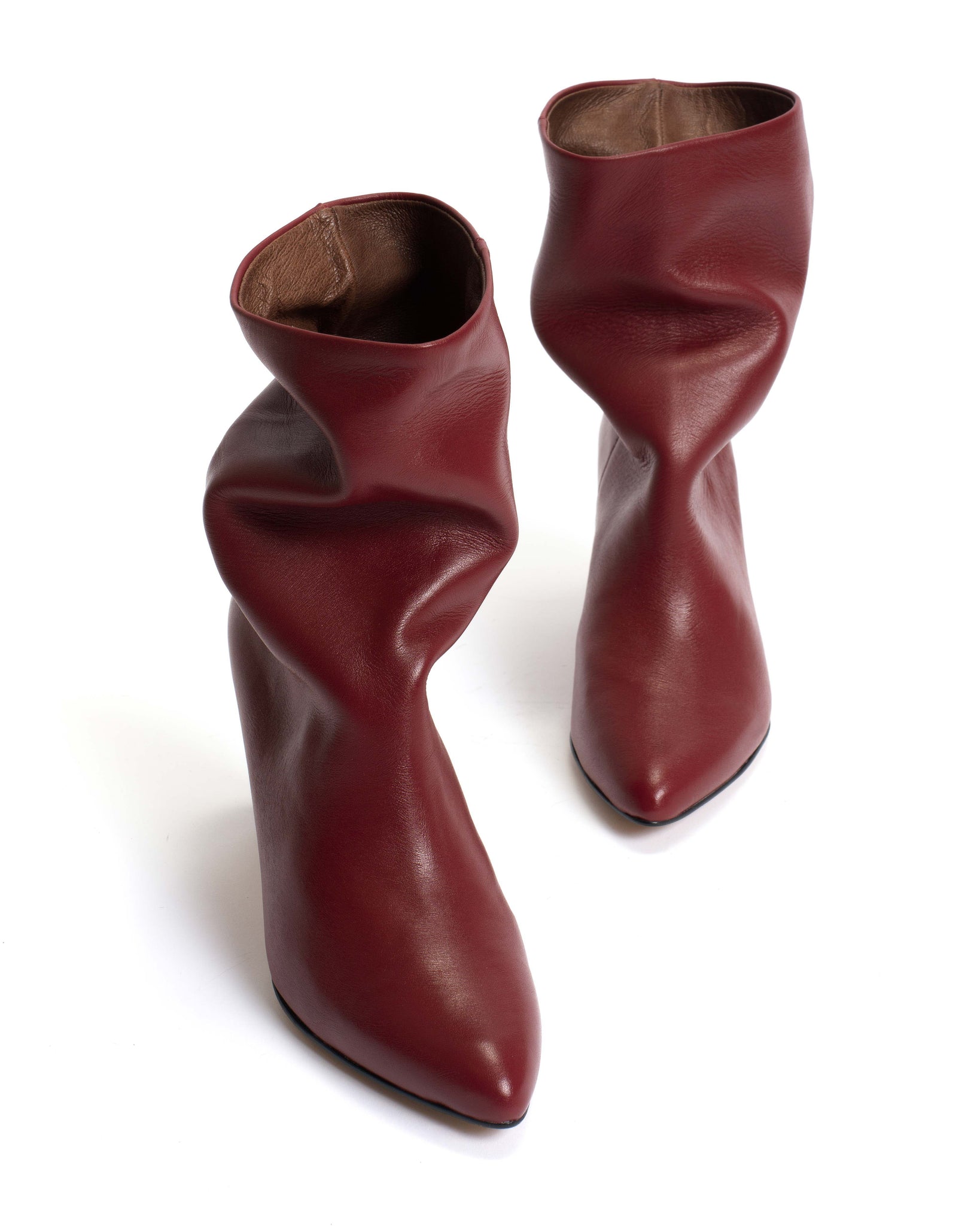 Vully 75 stiletto Soft calf Pomegranate - Anonymous Copenhagen