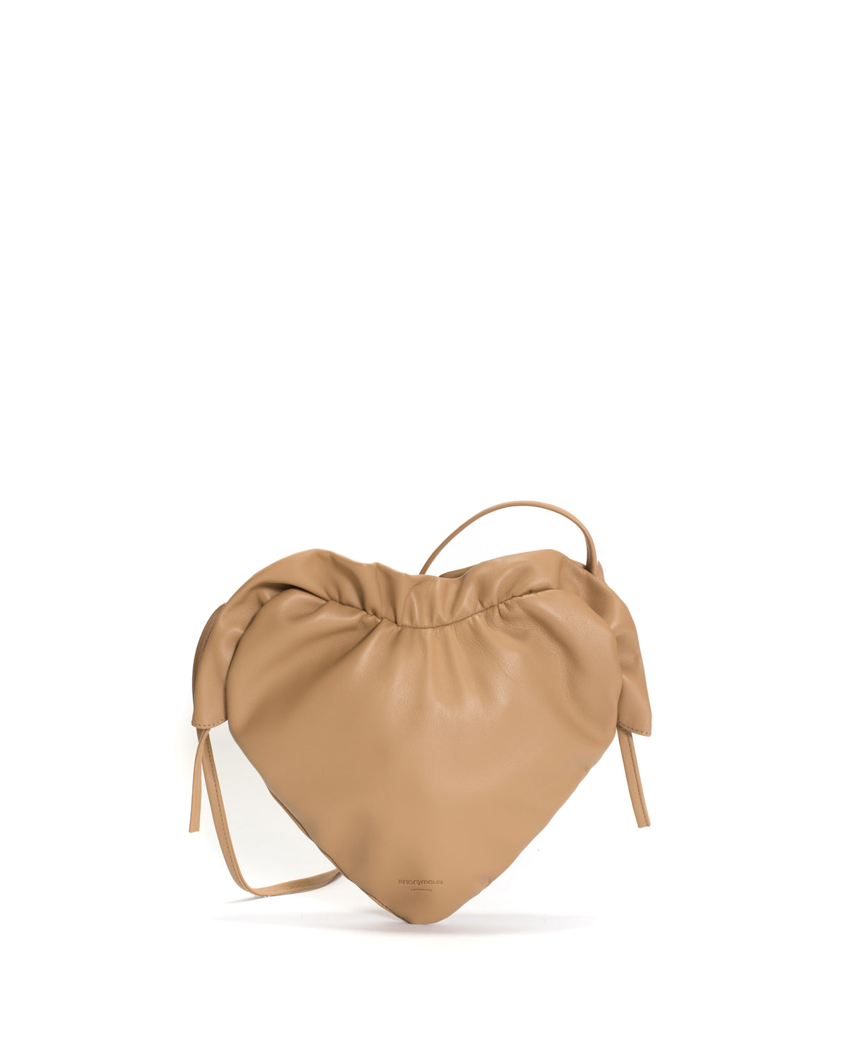 Zally classic heart bag Shiny lamb Stone