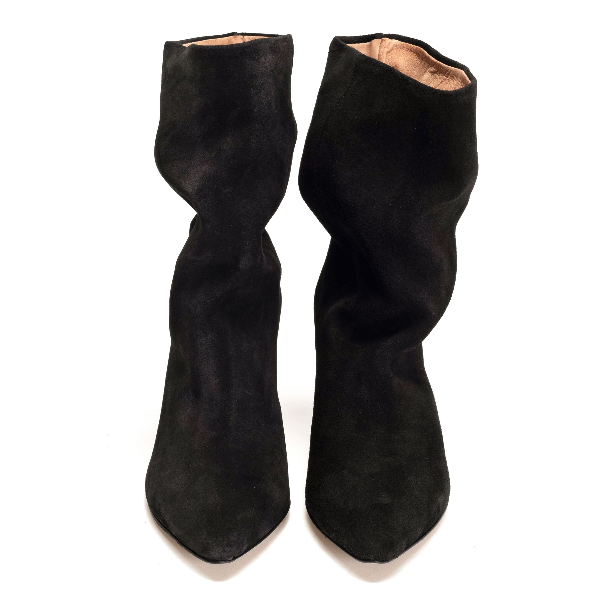 Vully 75 Stiletto Calf suede Black - Anonymous Copenhagen