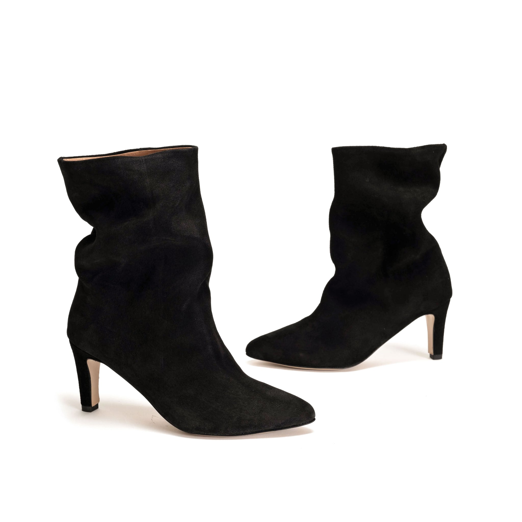 Vully 75 Stiletto Calf suede Black - Anonymous Copenhagen