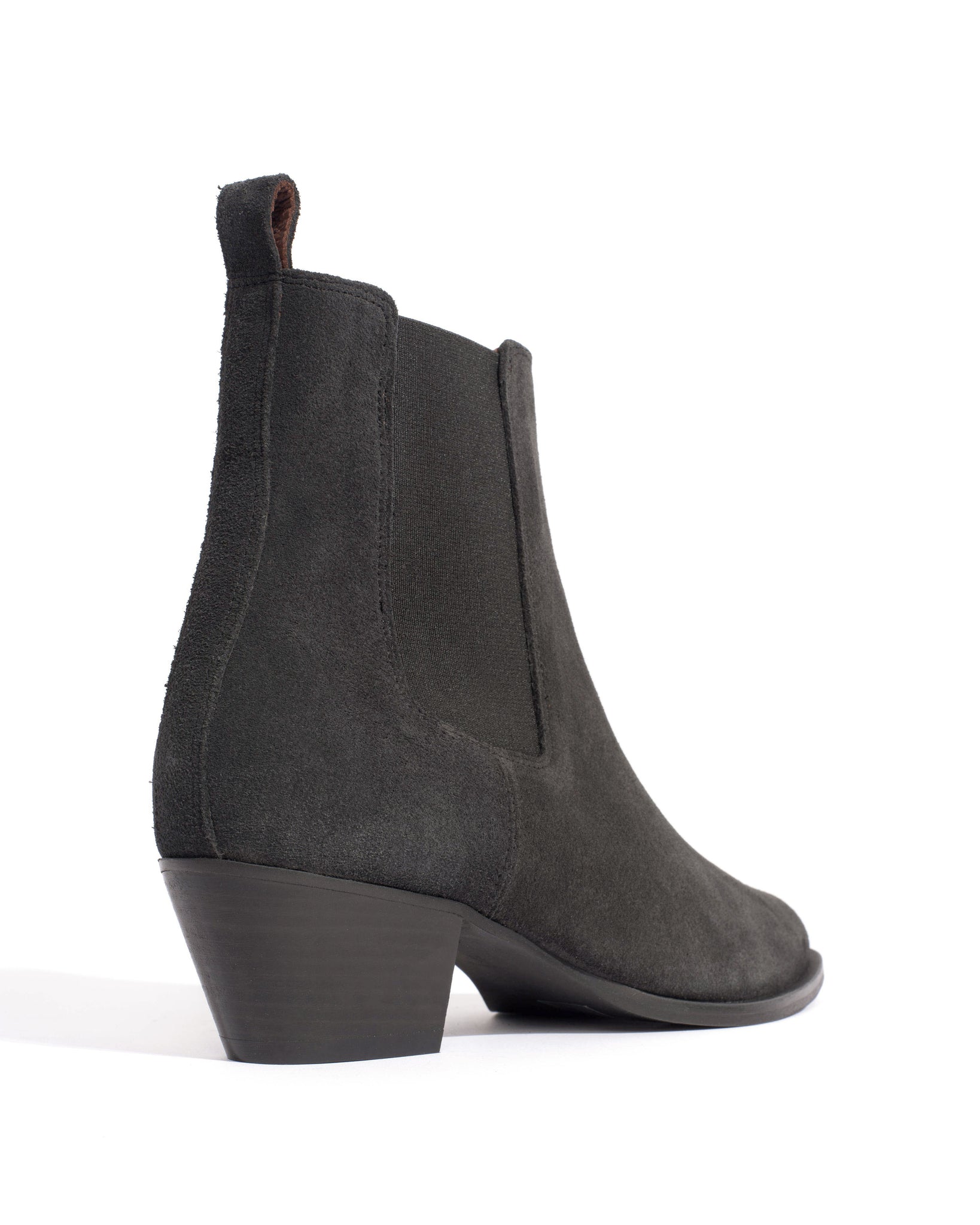 Faith Calf suede Off black - Anonymous Copenhagen